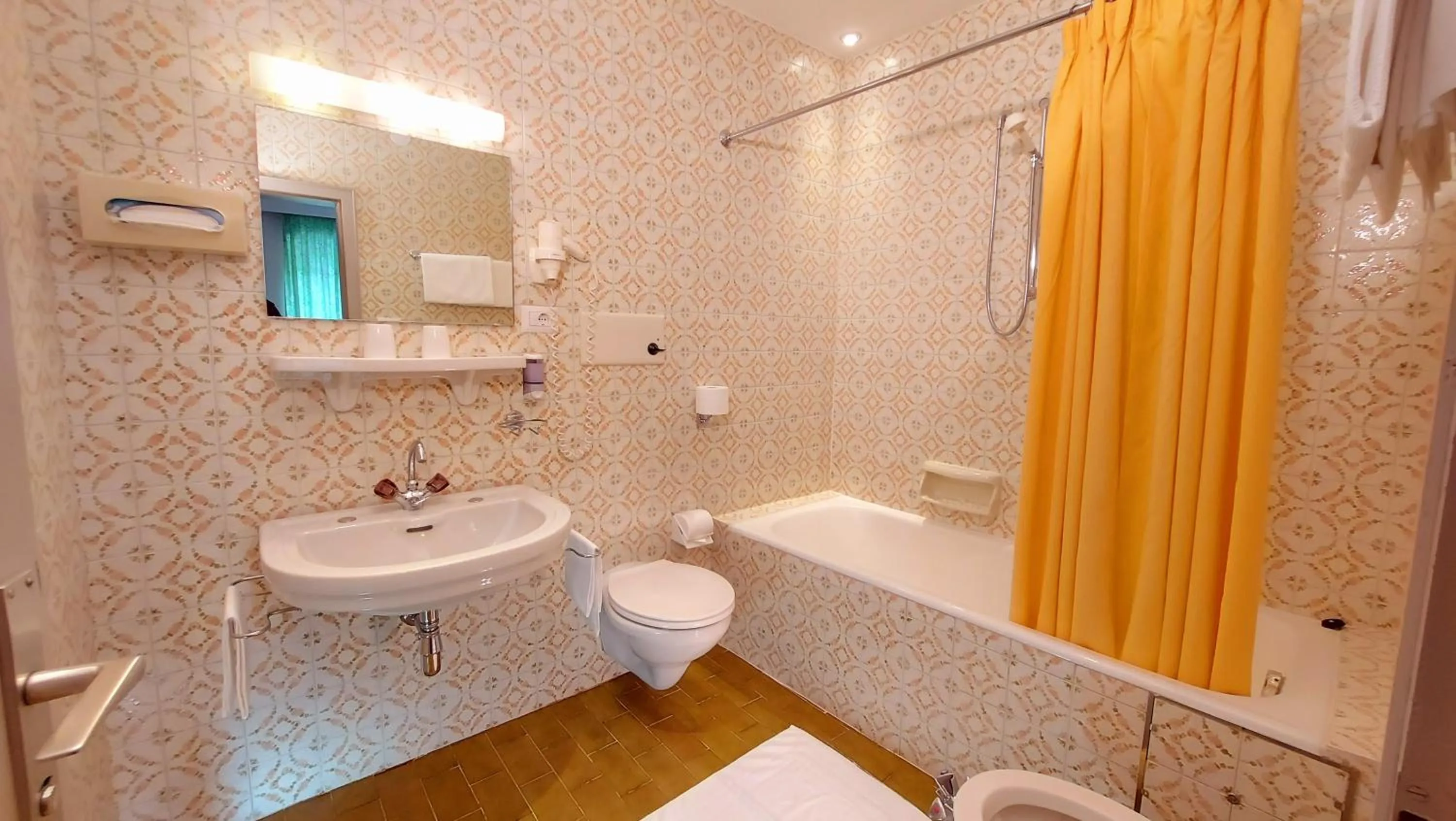 Shower in Hotel Schuster