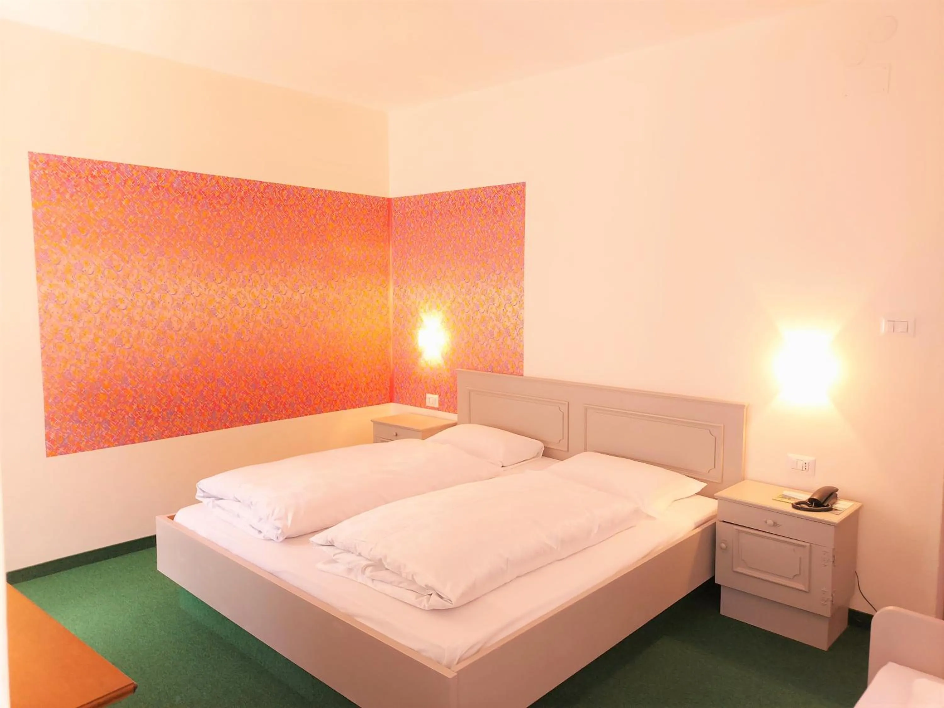 Bed in Hotel Schuster