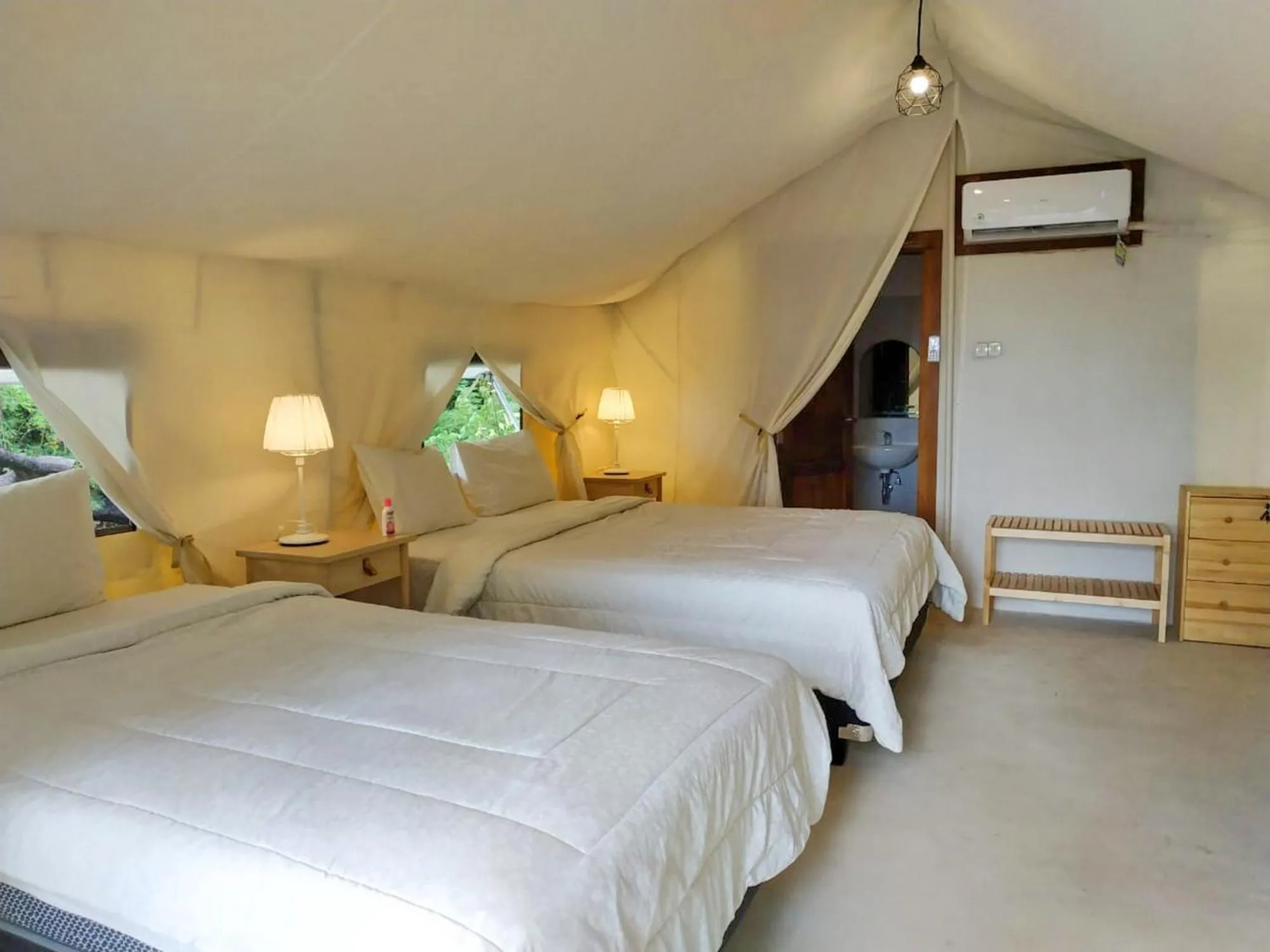 Bedroom, Bed in Seribu Resort Thousand Island