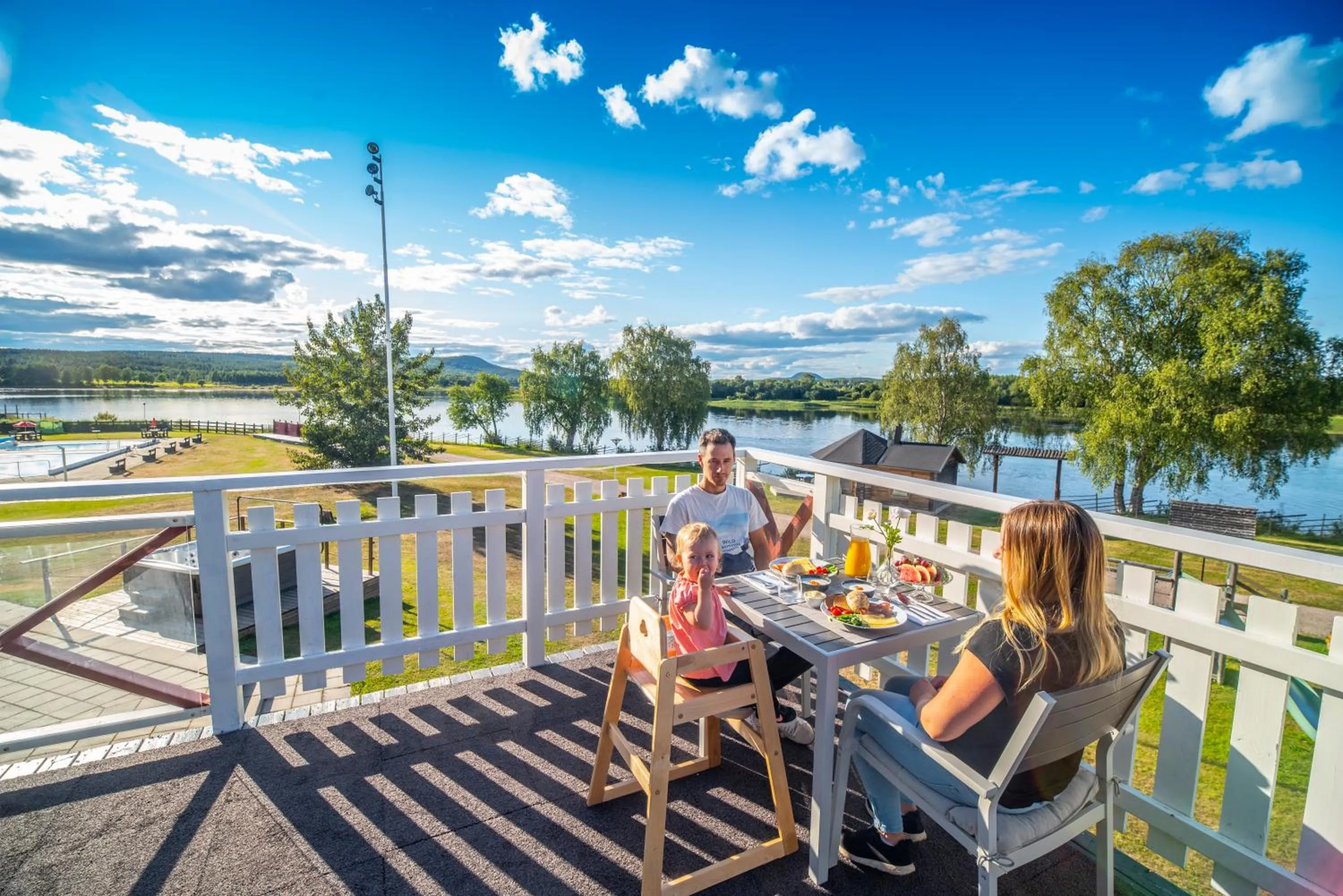 Balcony/Terrace in Grand Arctic Resort