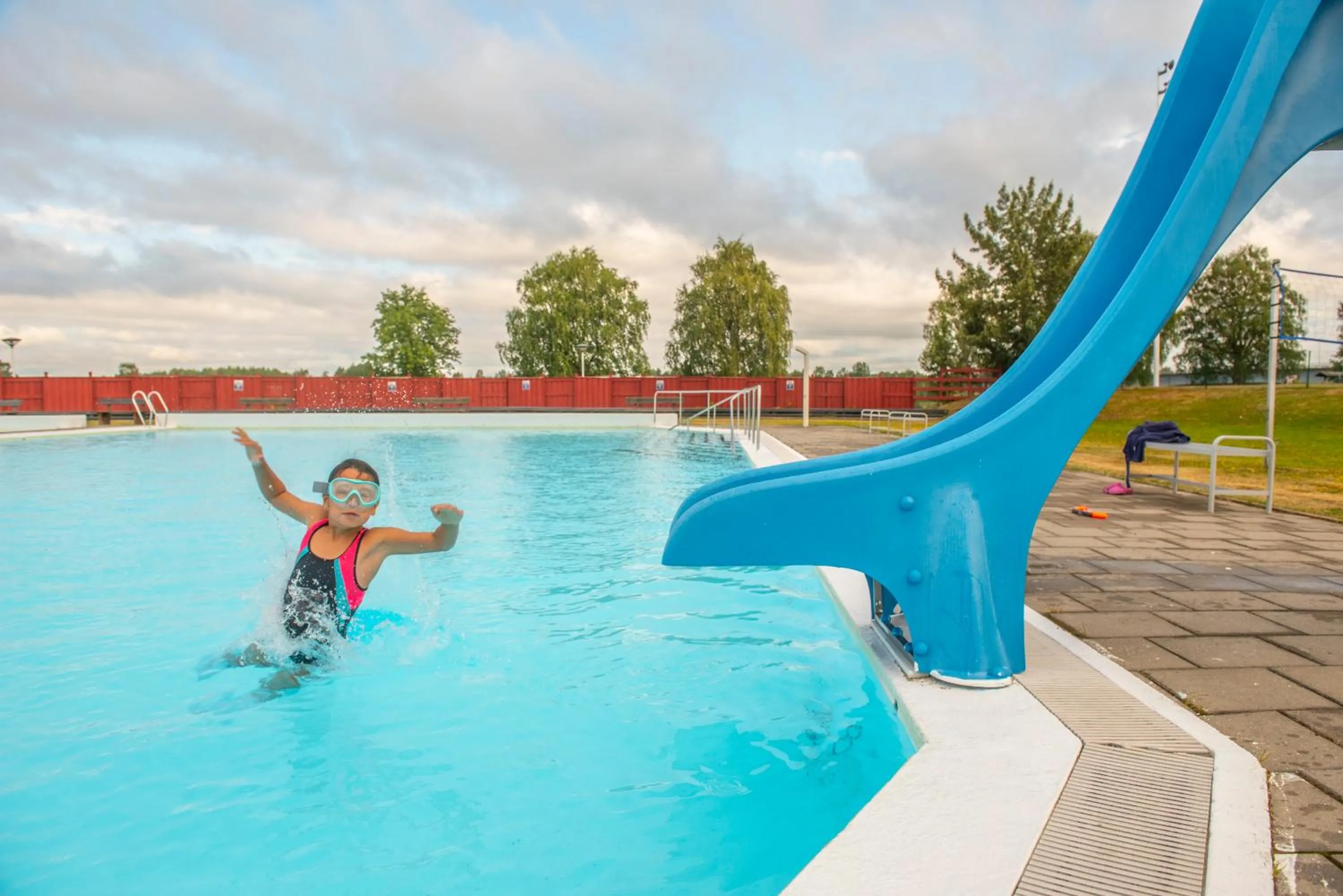 Swimming pool in Grand Arctic Resort