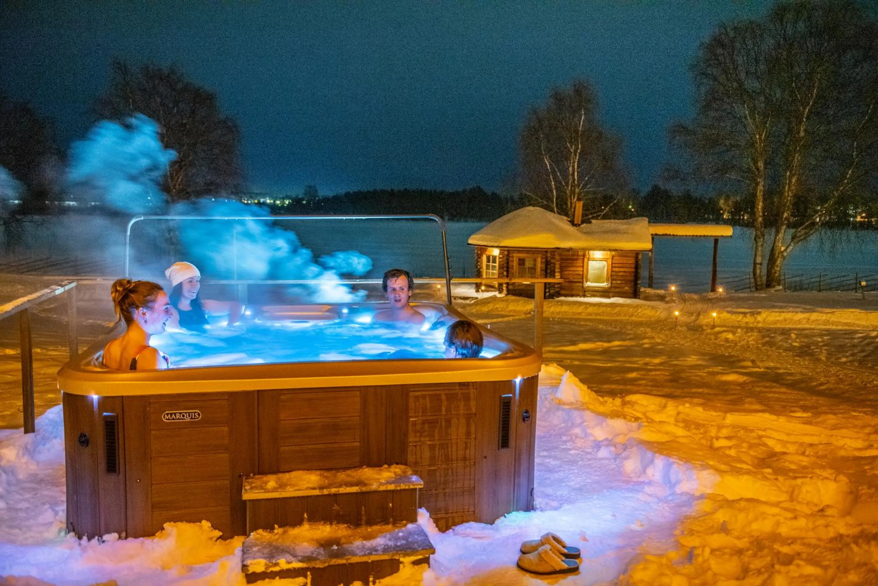 Spa and wellness centre/facilities in Grand Arctic Resort