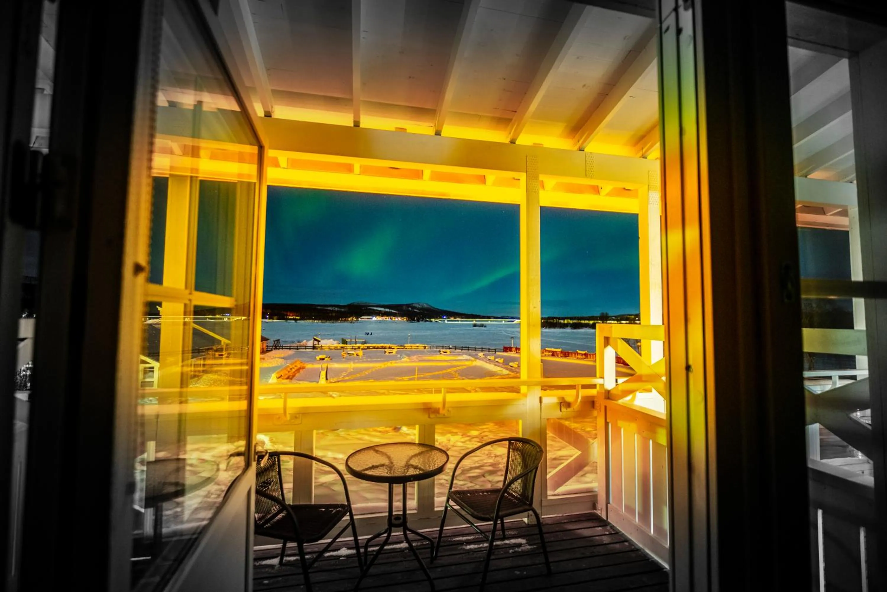 Balcony/Terrace in Grand Arctic Resort