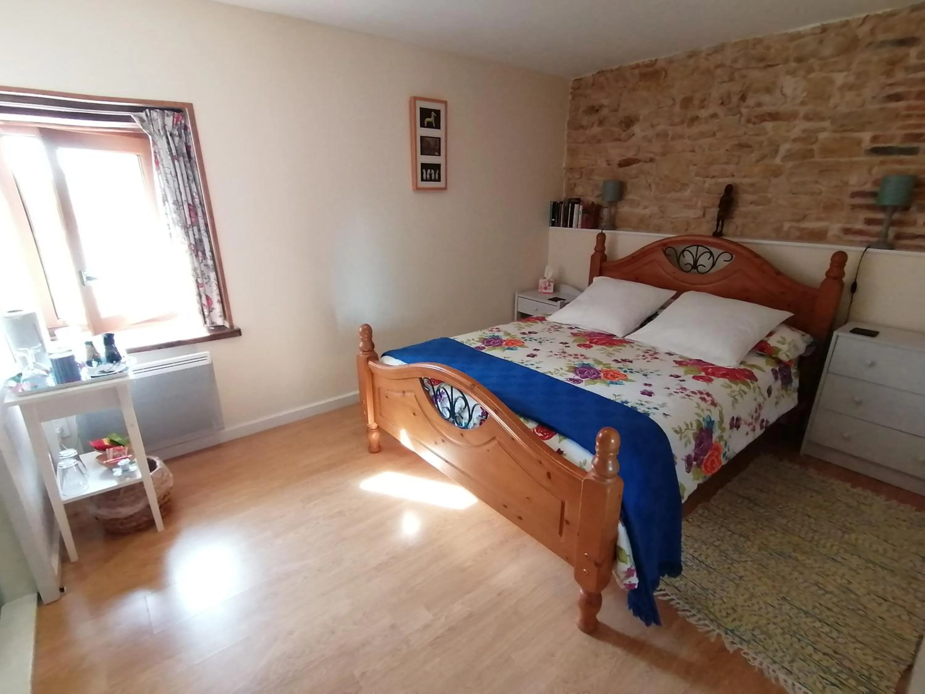 Bedroom, Bed in La Vieille Gorce Chambres d'Hôtes near Civray