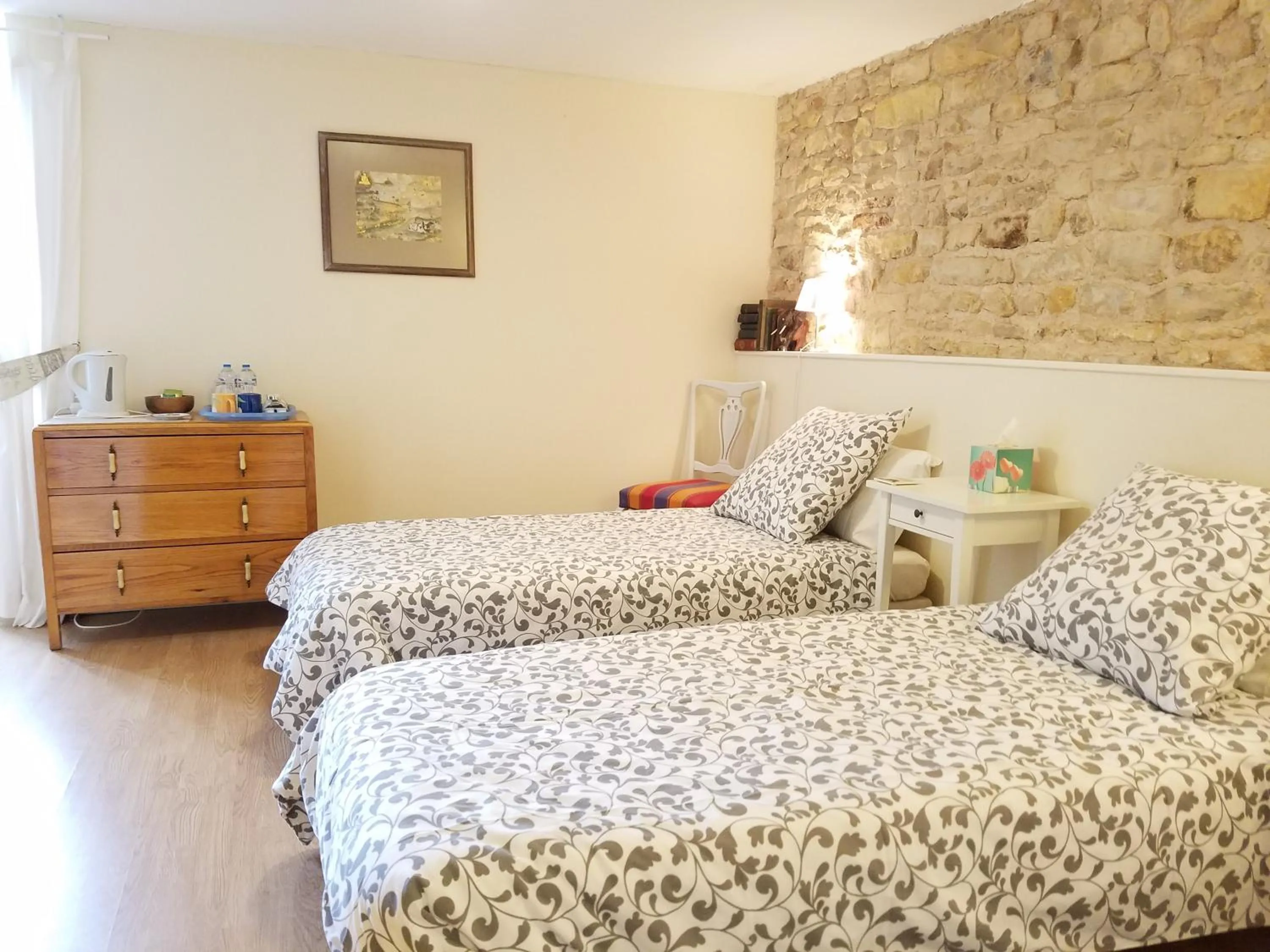 Bedroom, Bed in La Vieille Gorce Chambres d'Hôtes near Civray