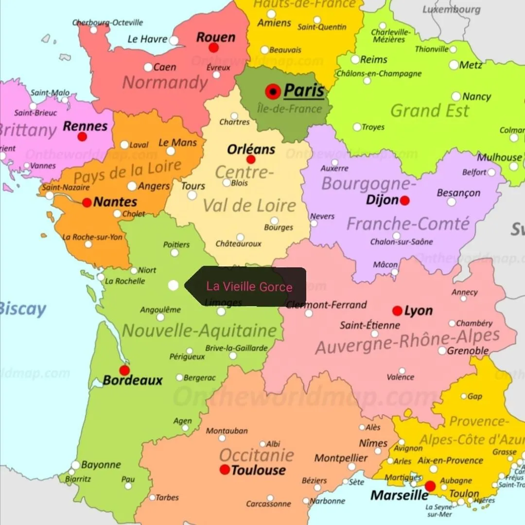 Location in La Vieille Gorce Chambres d'Hôtes near Civray