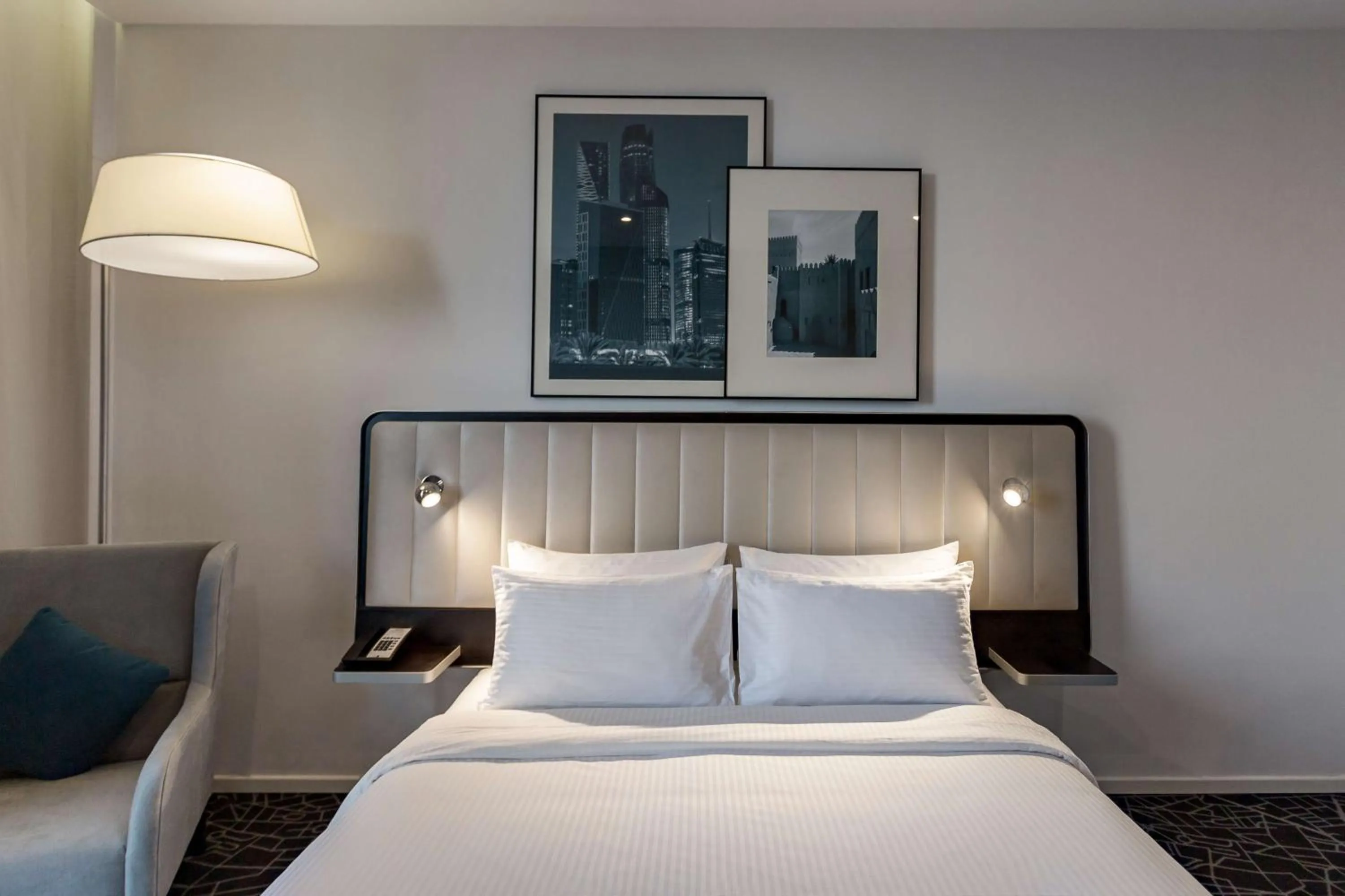 Photo of the whole room, Bed in Radisson Hotel & Apartments Dammam Industrial City