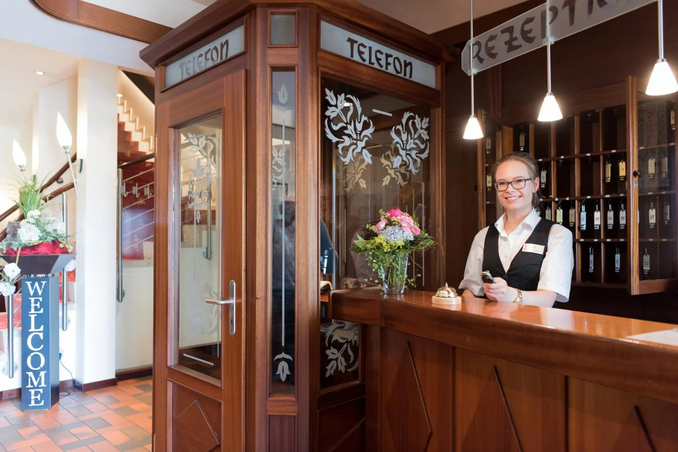 Lobby or reception in Hotel Röhrs