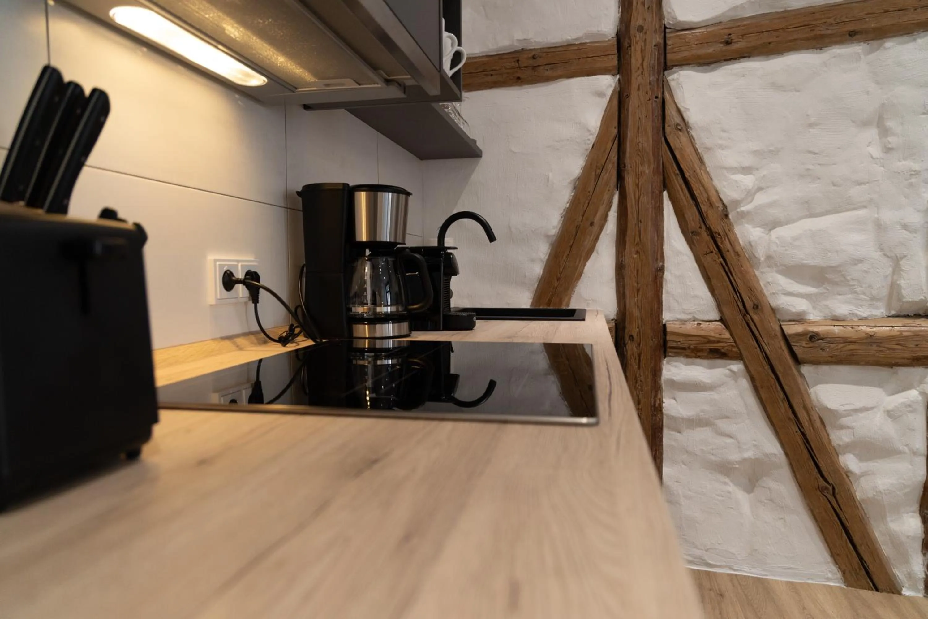 kitchen in Schiefer Suite Hotel & Apartments