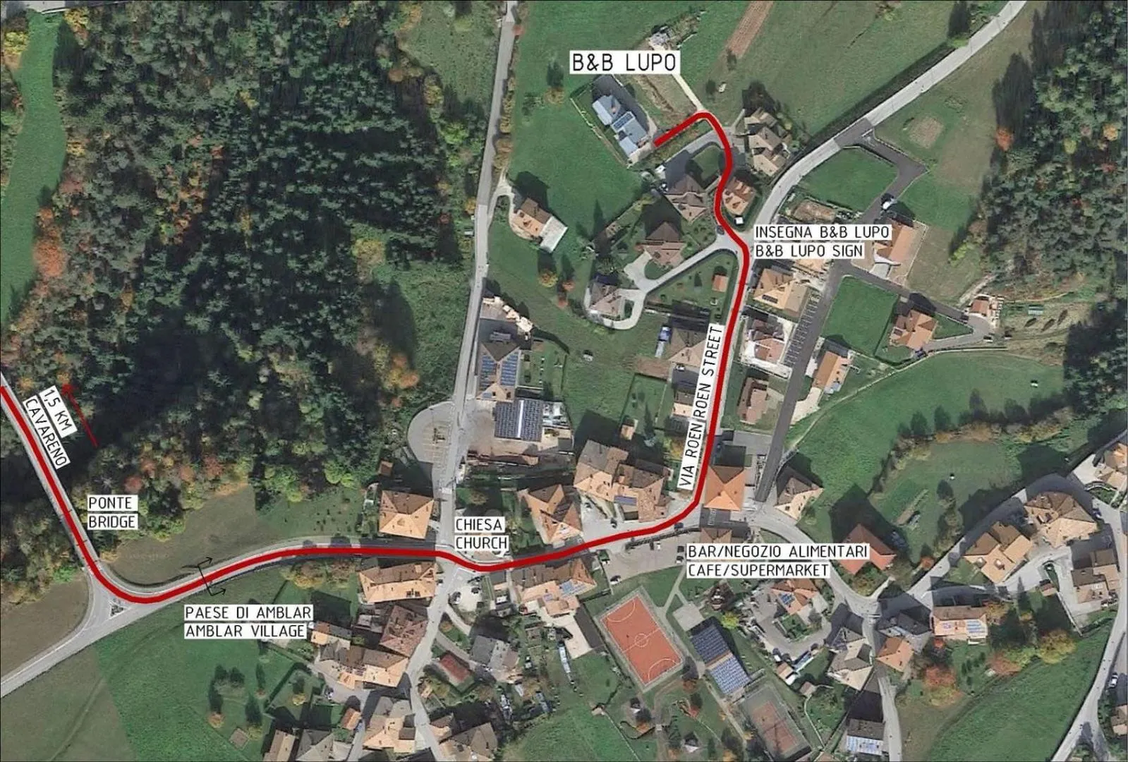 Logo/Certificate/Sign in B&B Lupo