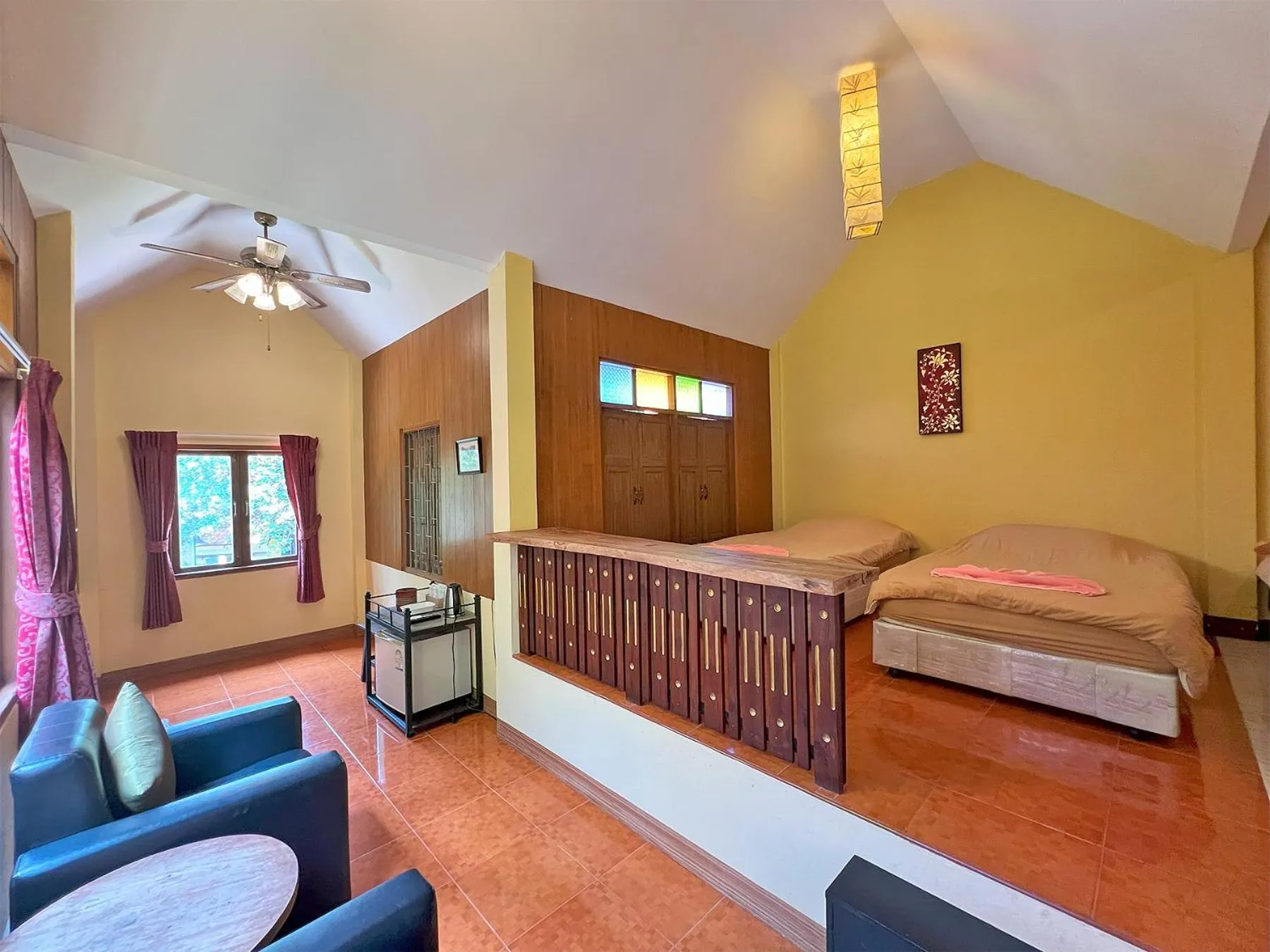 Bed in Phuiyara Resort