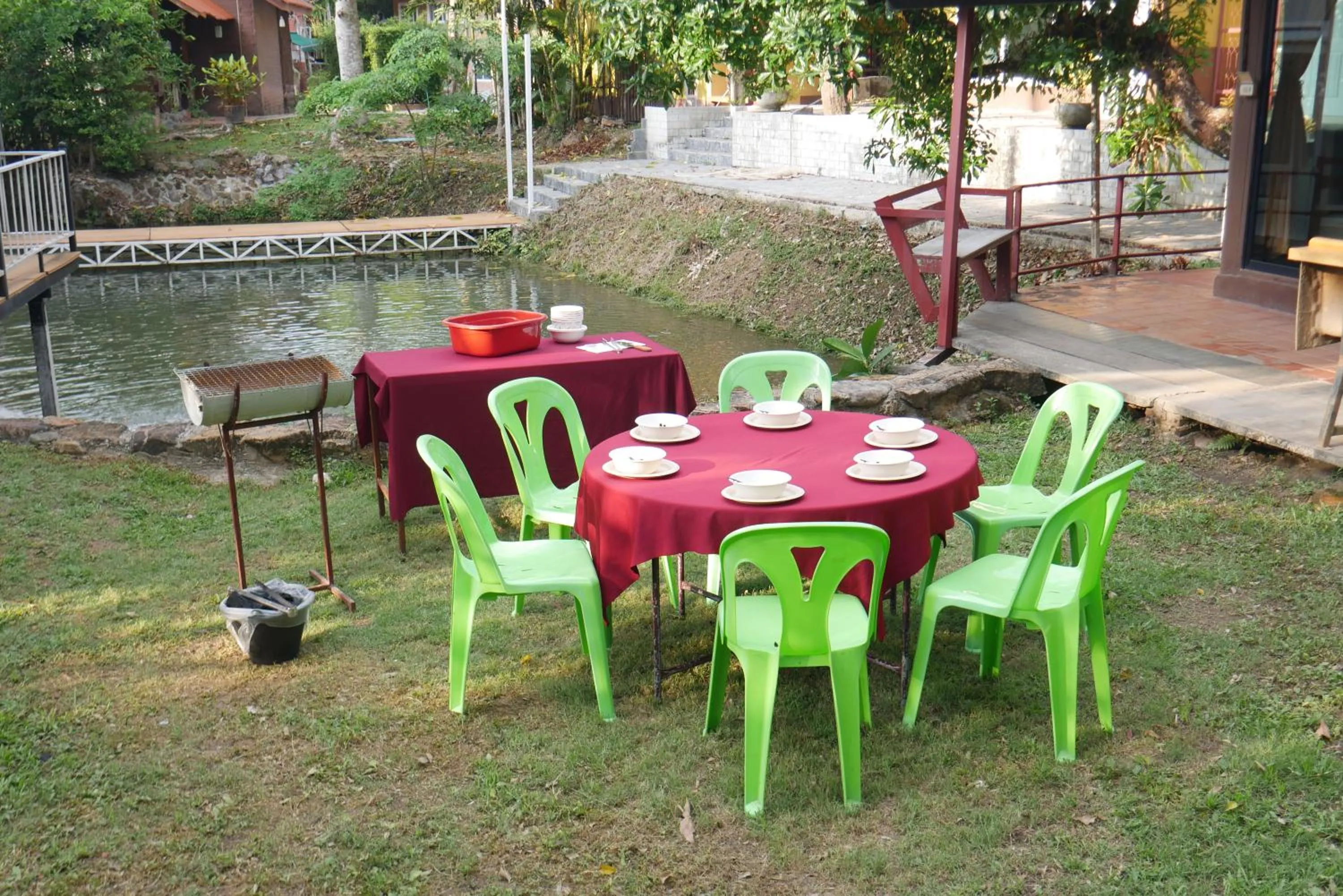 BBQ facilities in Phuiyara Resort