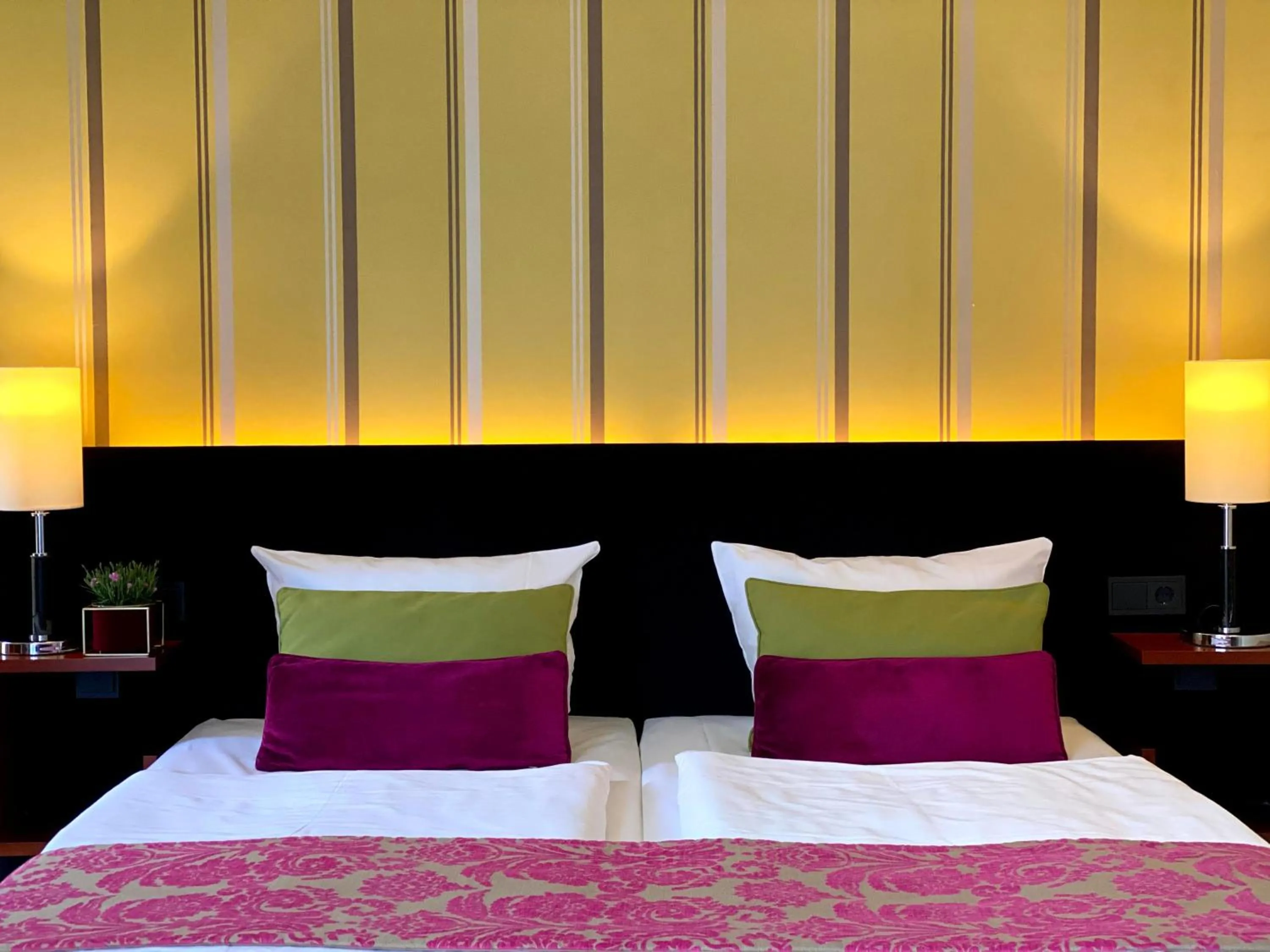 Bed in Hotel Heidegrund