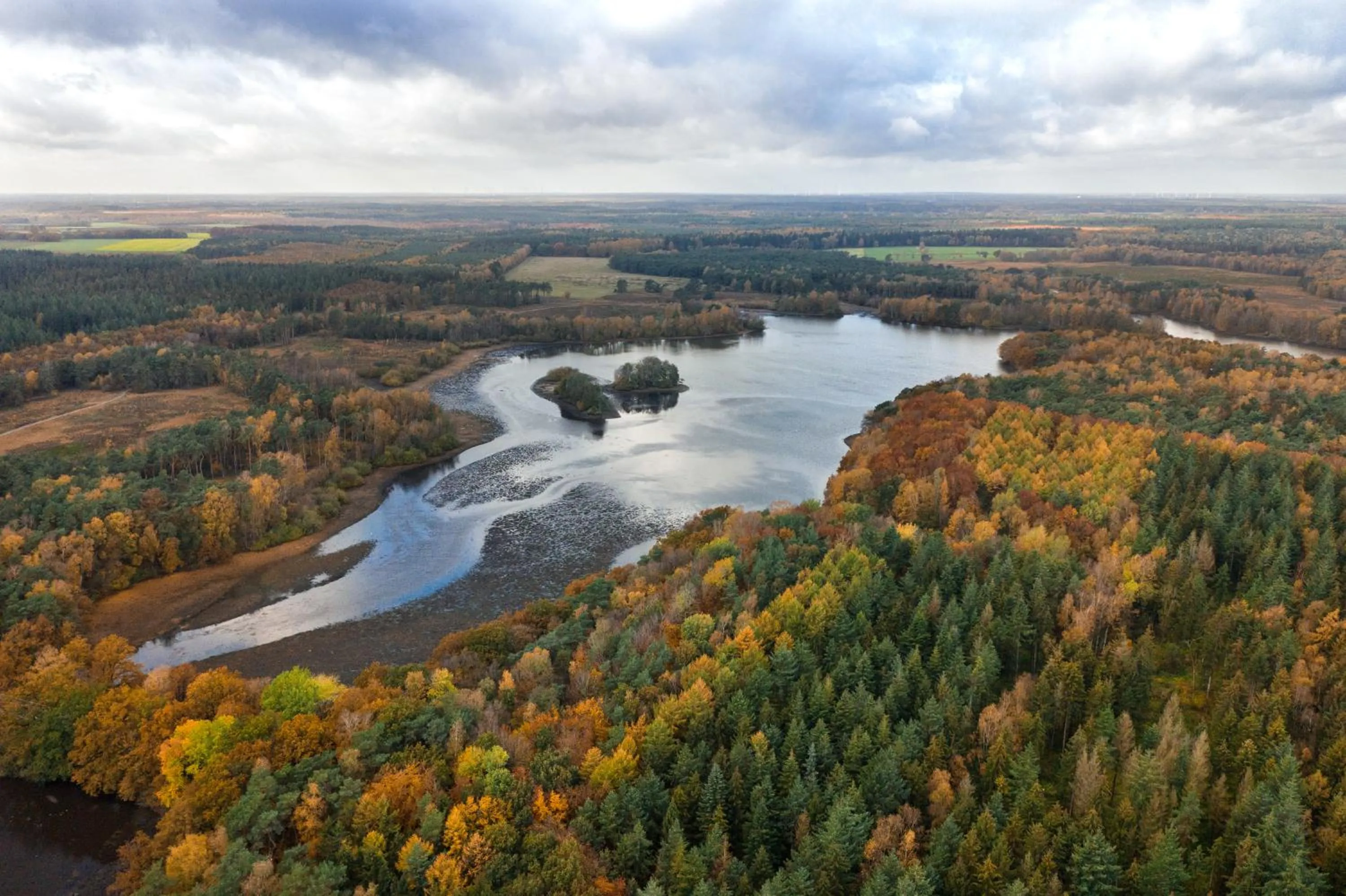Natural landscape in Hotel Heidegrund