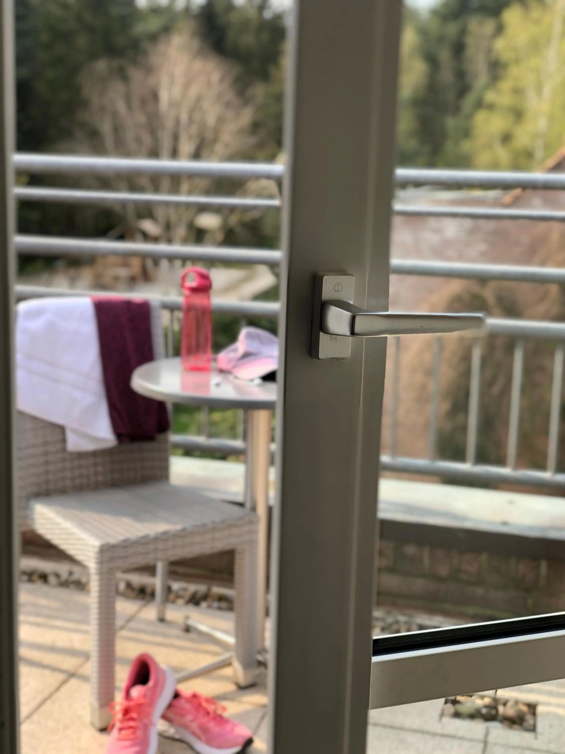 Balcony/Terrace in Hotel Heidegrund