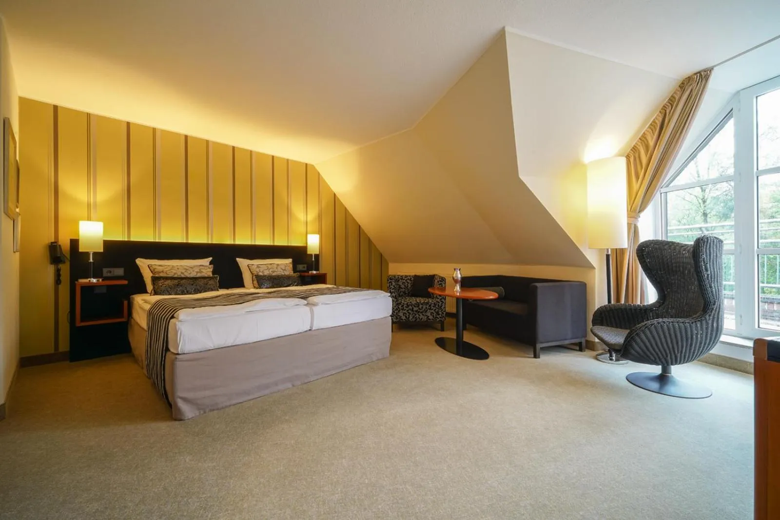 Photo of the whole room, Bed in Hotel Heidegrund