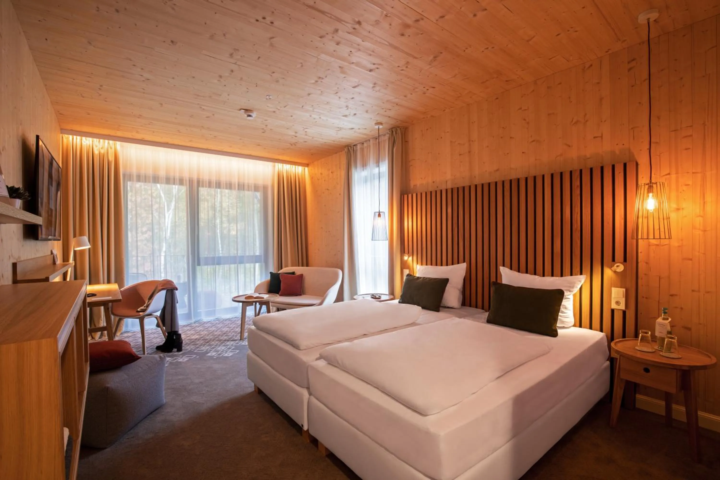 Photo of the whole room, Bed in Hotel Heidegrund