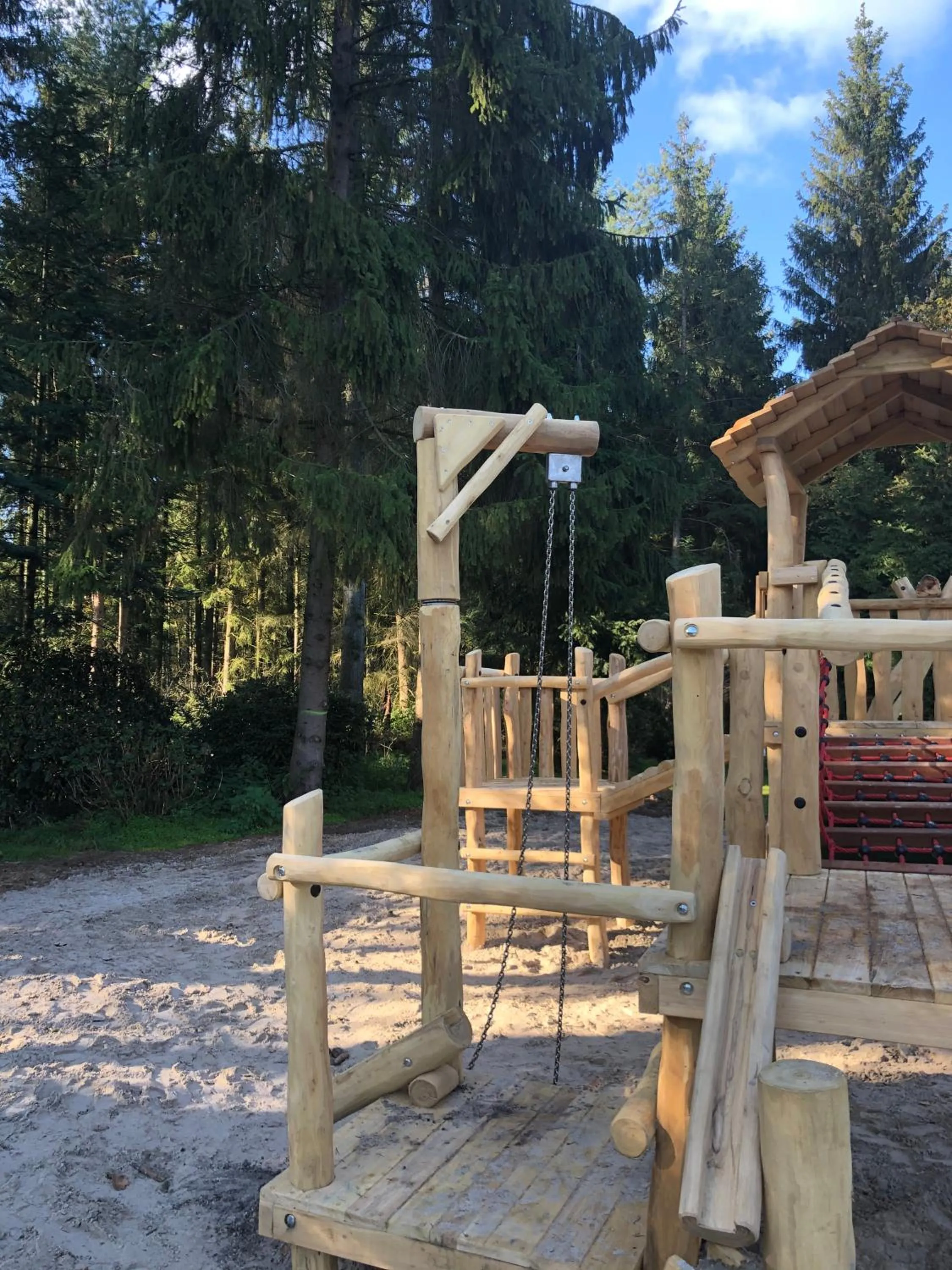 Children play ground in Hotel Heidegrund