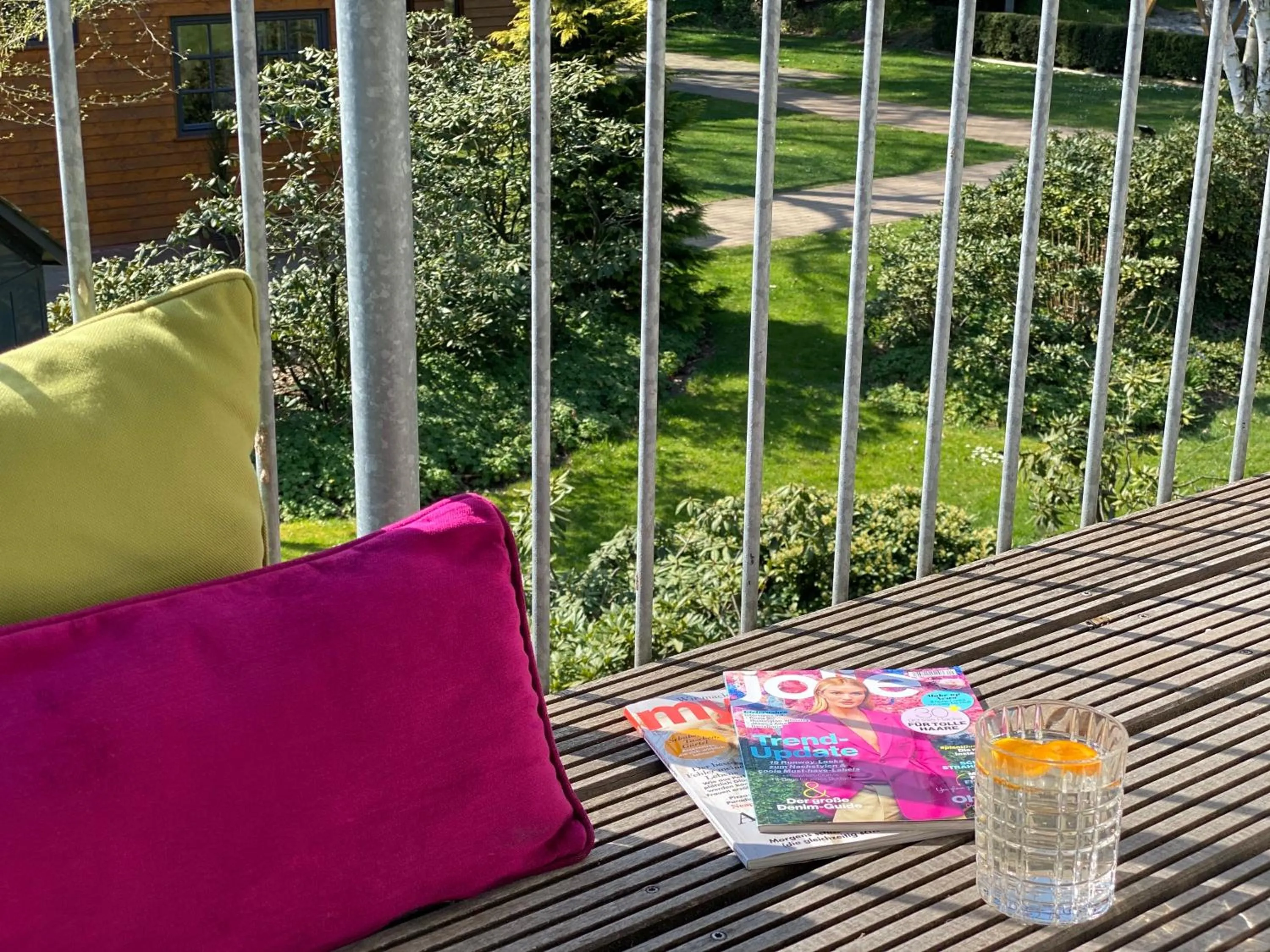 Balcony/Terrace in Hotel Heidegrund