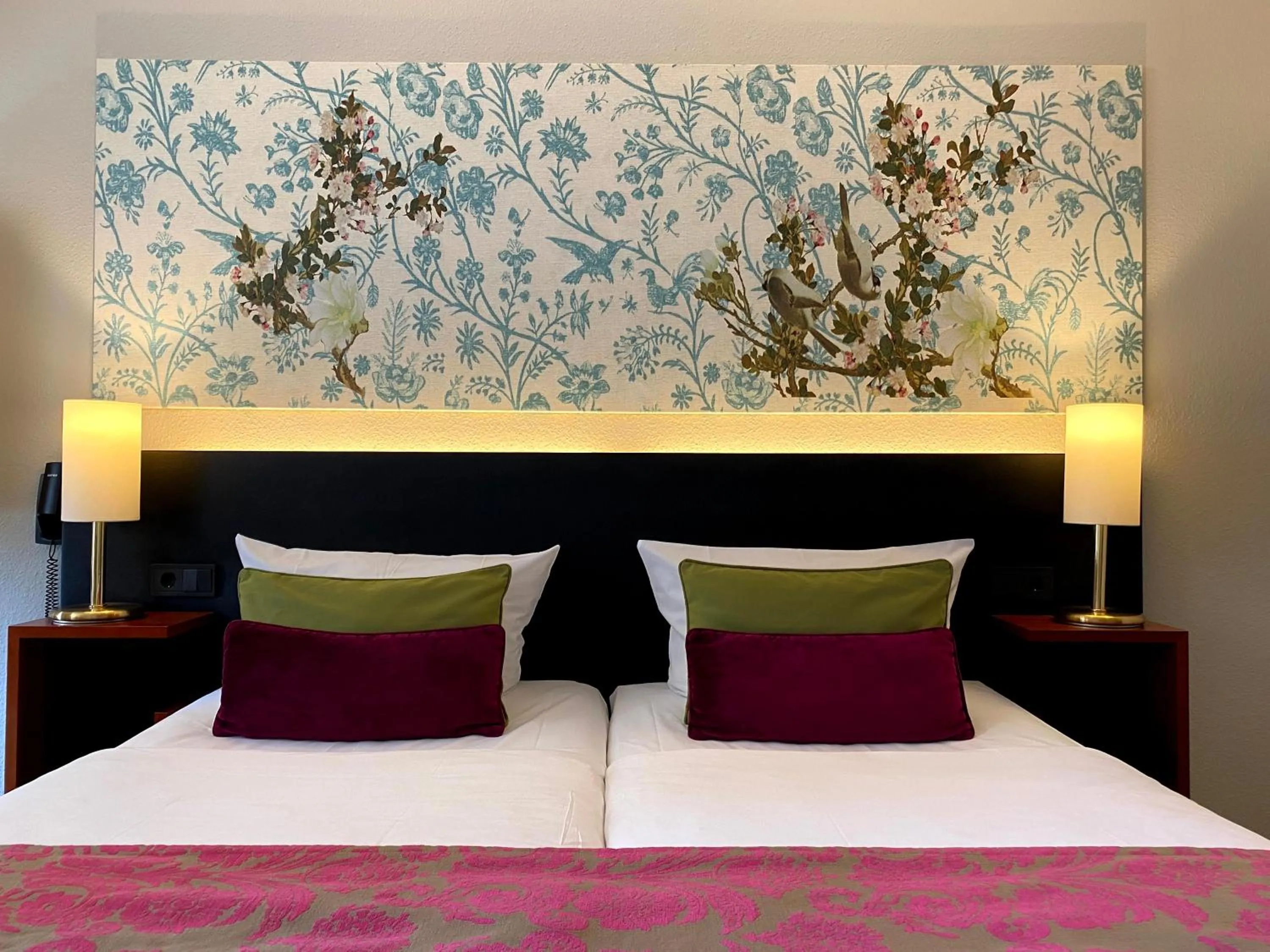 Bed in Hotel Heidegrund