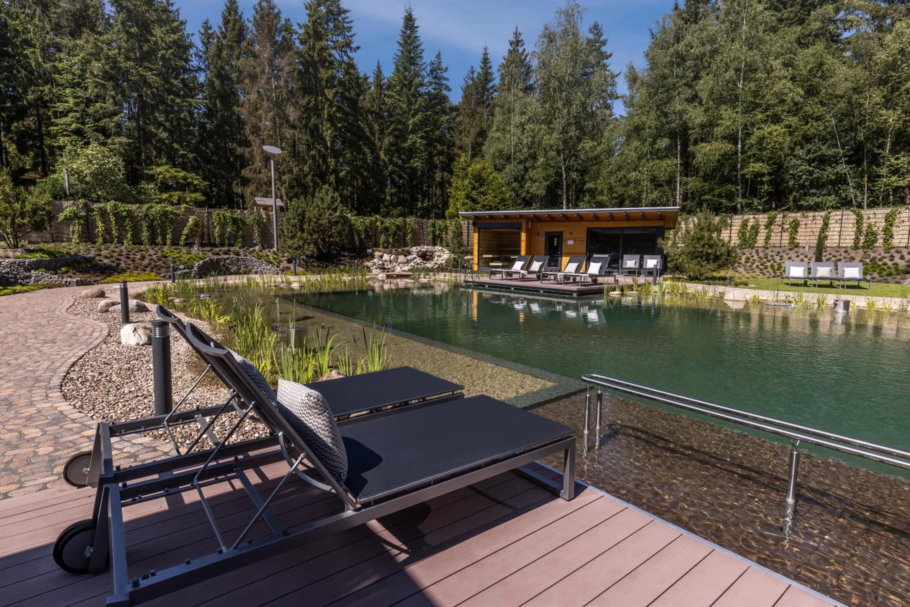 Balcony/Terrace in Hotel Heidegrund