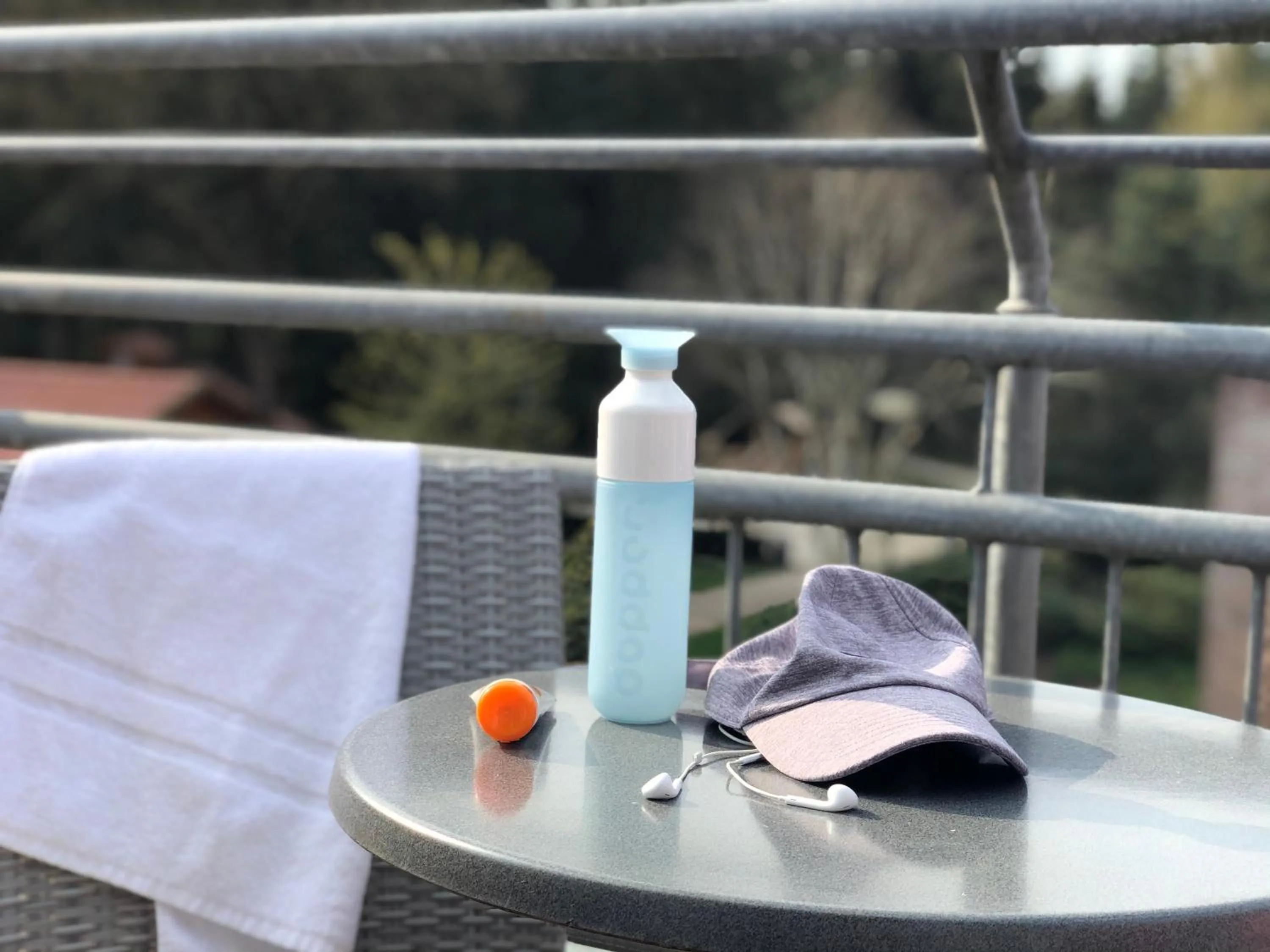 Balcony/Terrace in Hotel Heidegrund