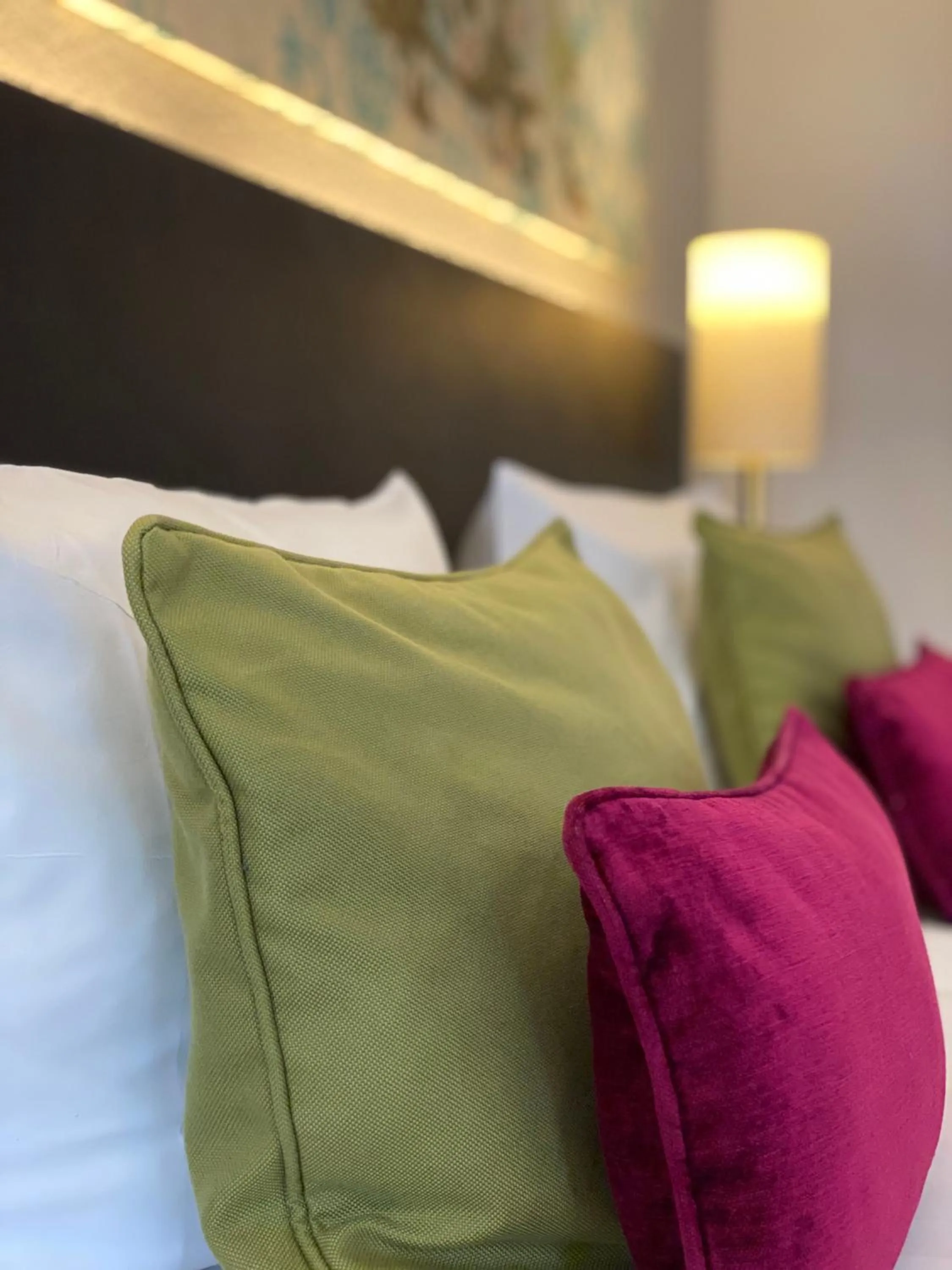 Decorative detail, Bed in Hotel Heidegrund