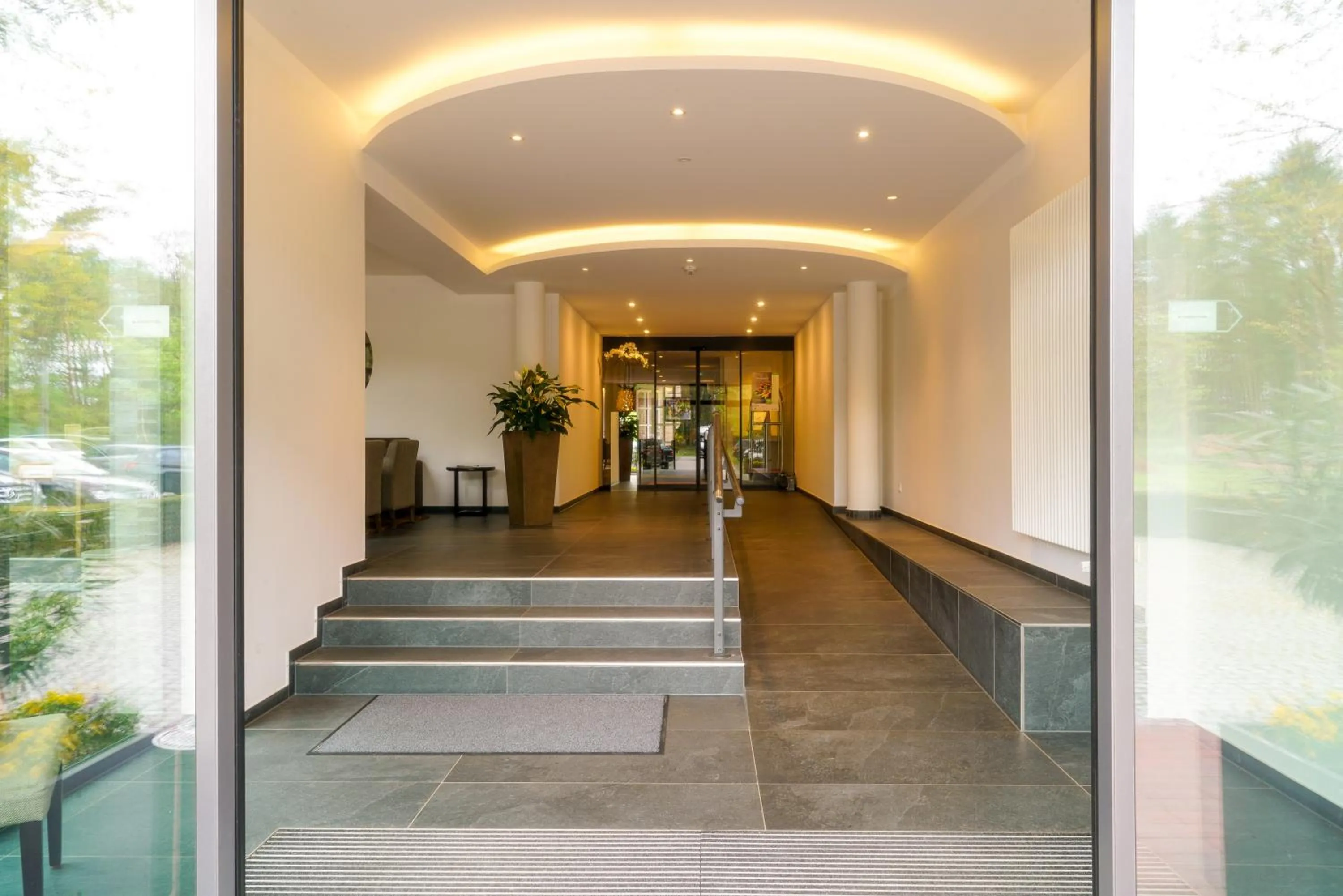 Lobby or reception in Hotel Heidegrund