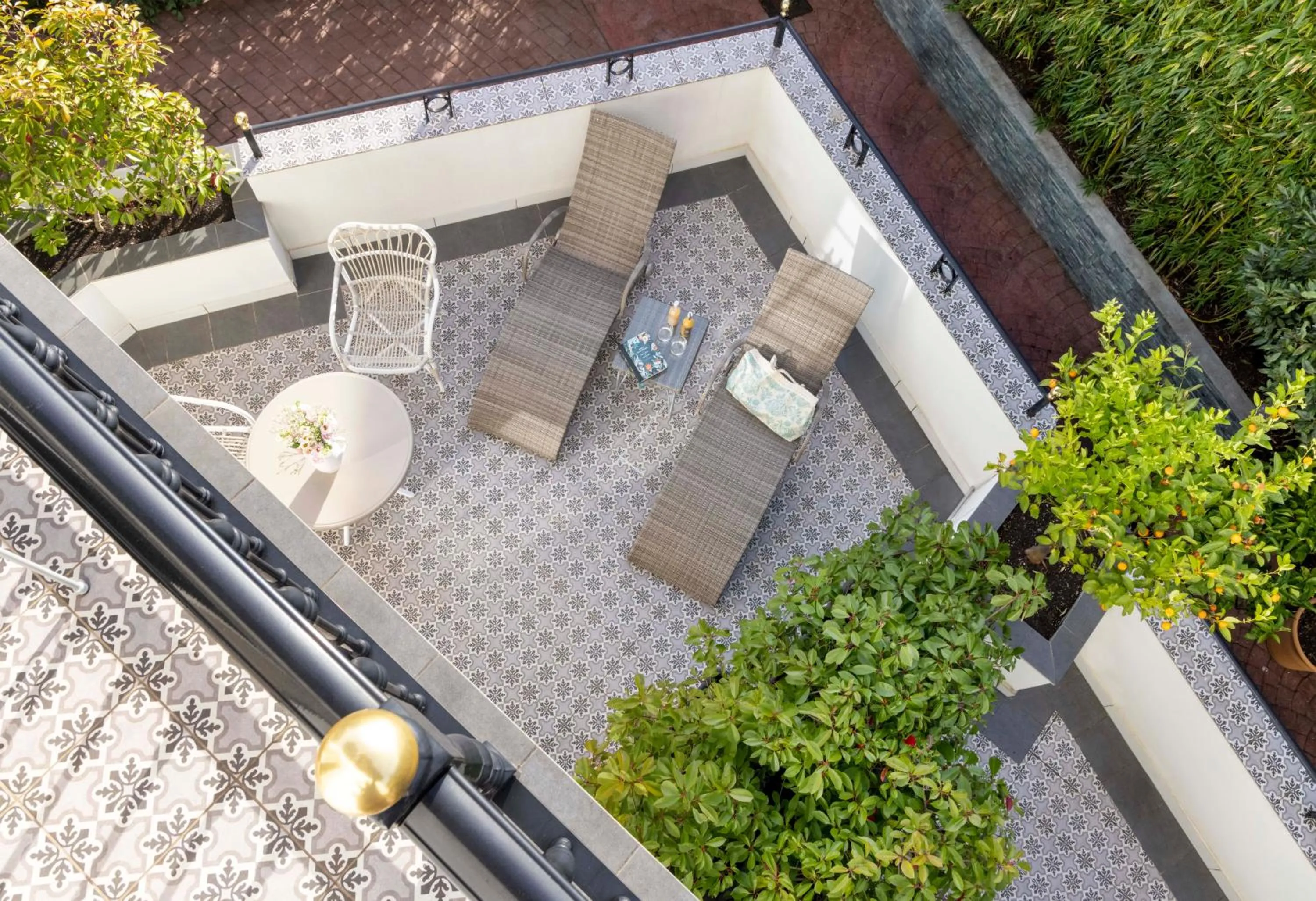 Balcony/Terrace in Villa Magalean Hotel & Spa