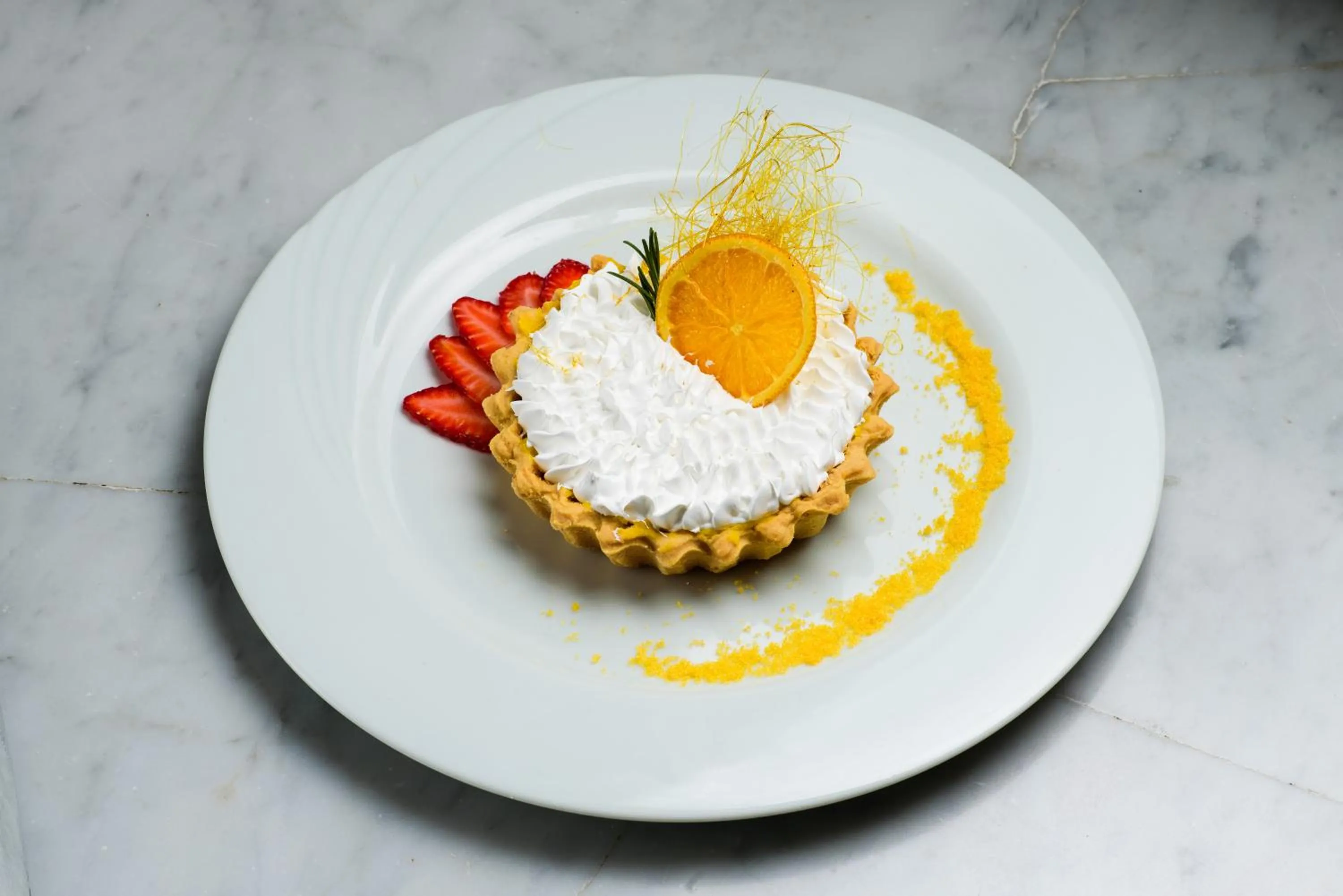 Food close-up in Lagos Del Calafate