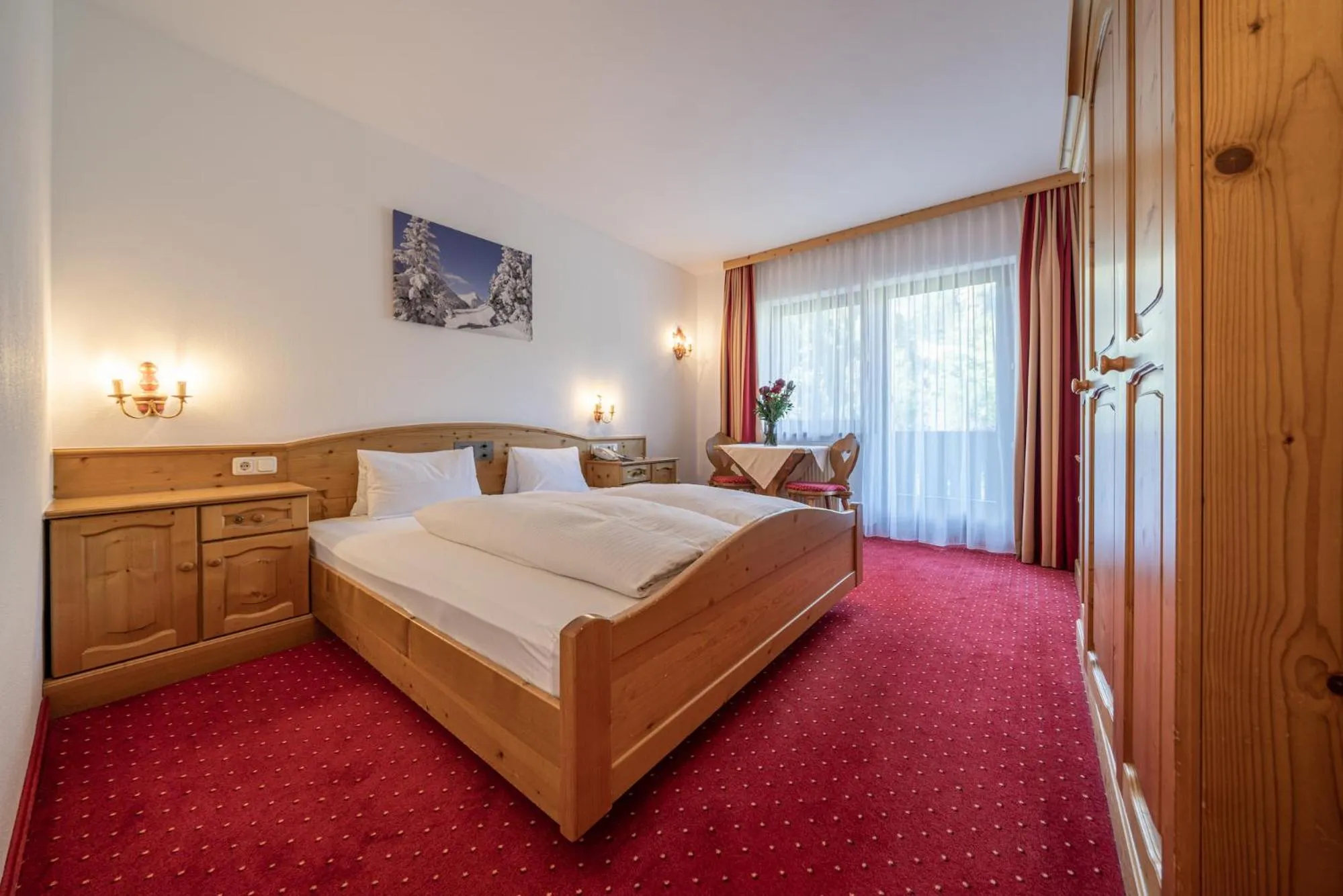 Bed in Hotel Similaun