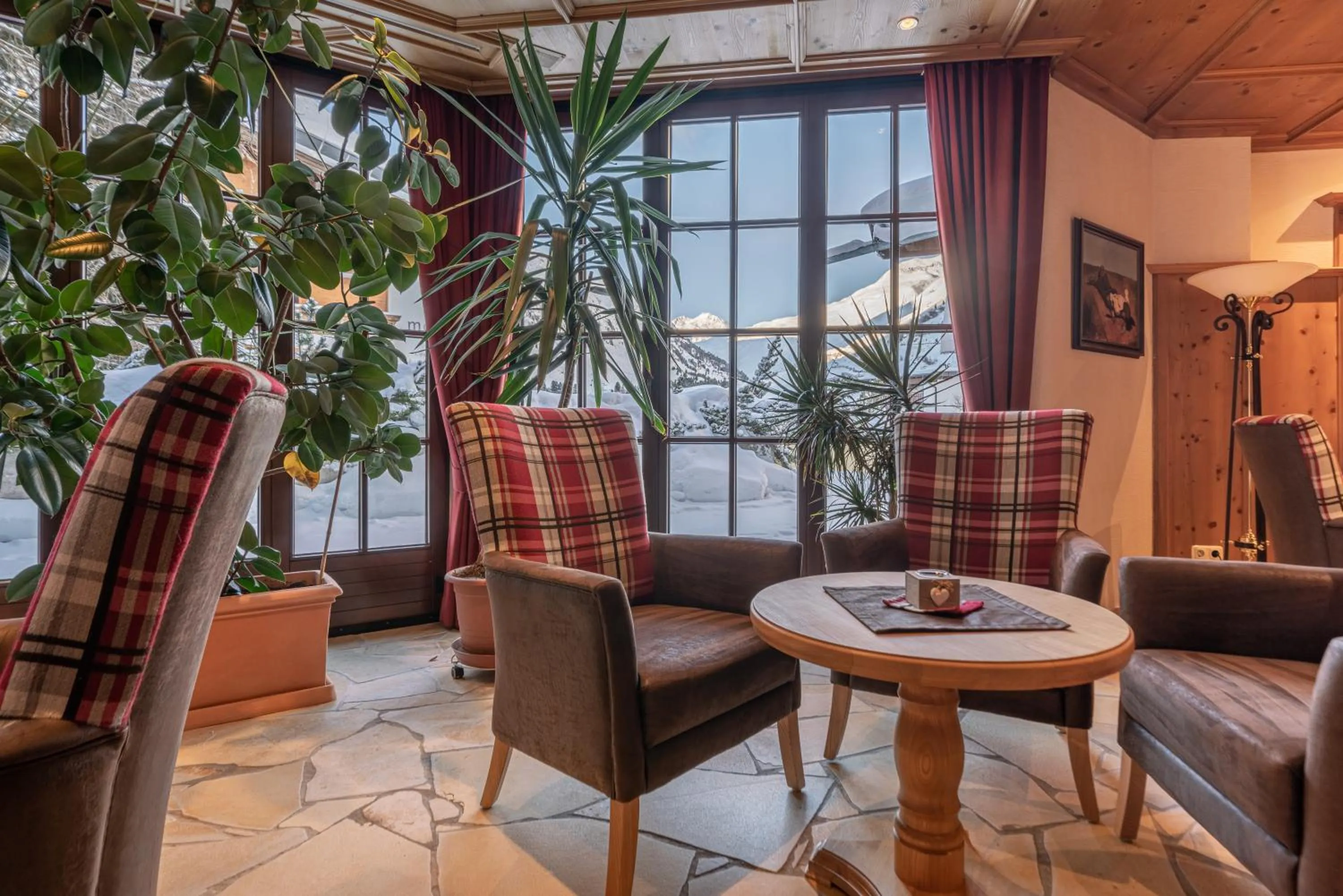 Lobby or reception in Hotel Similaun