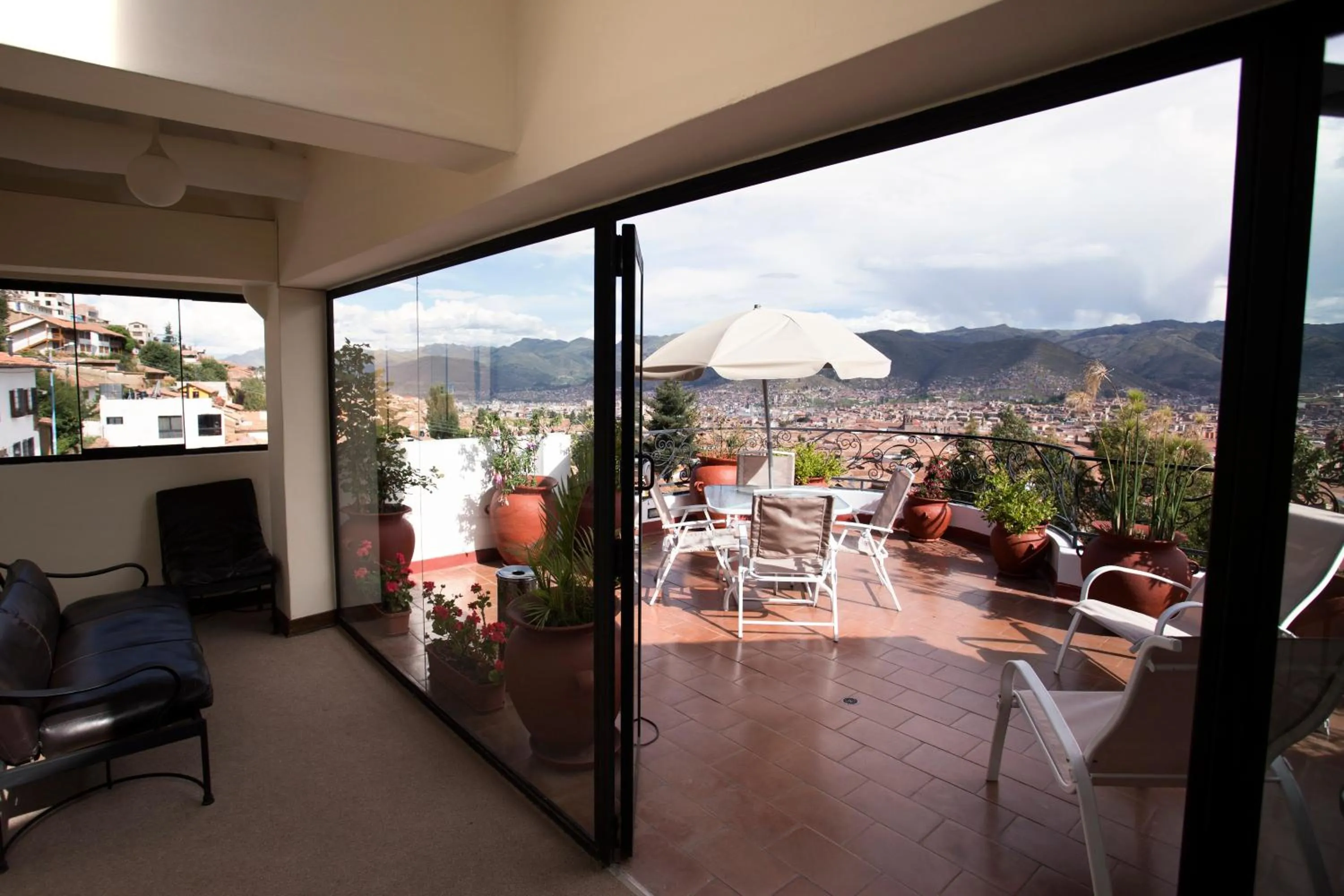 Balcony/Terrace in Hotel Encantada Casa Boutique Spa