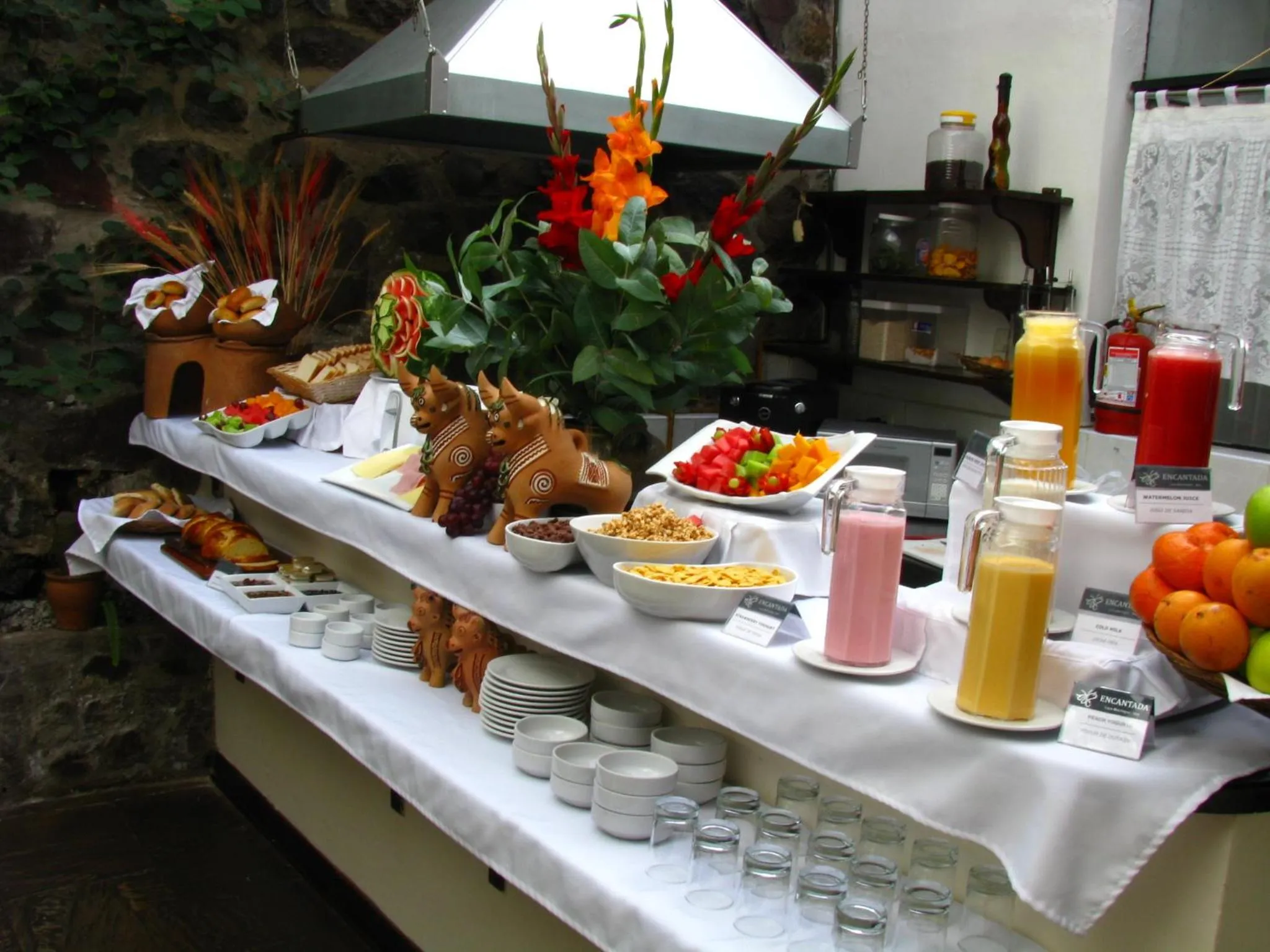 Food in Hotel Encantada Casa Boutique Spa