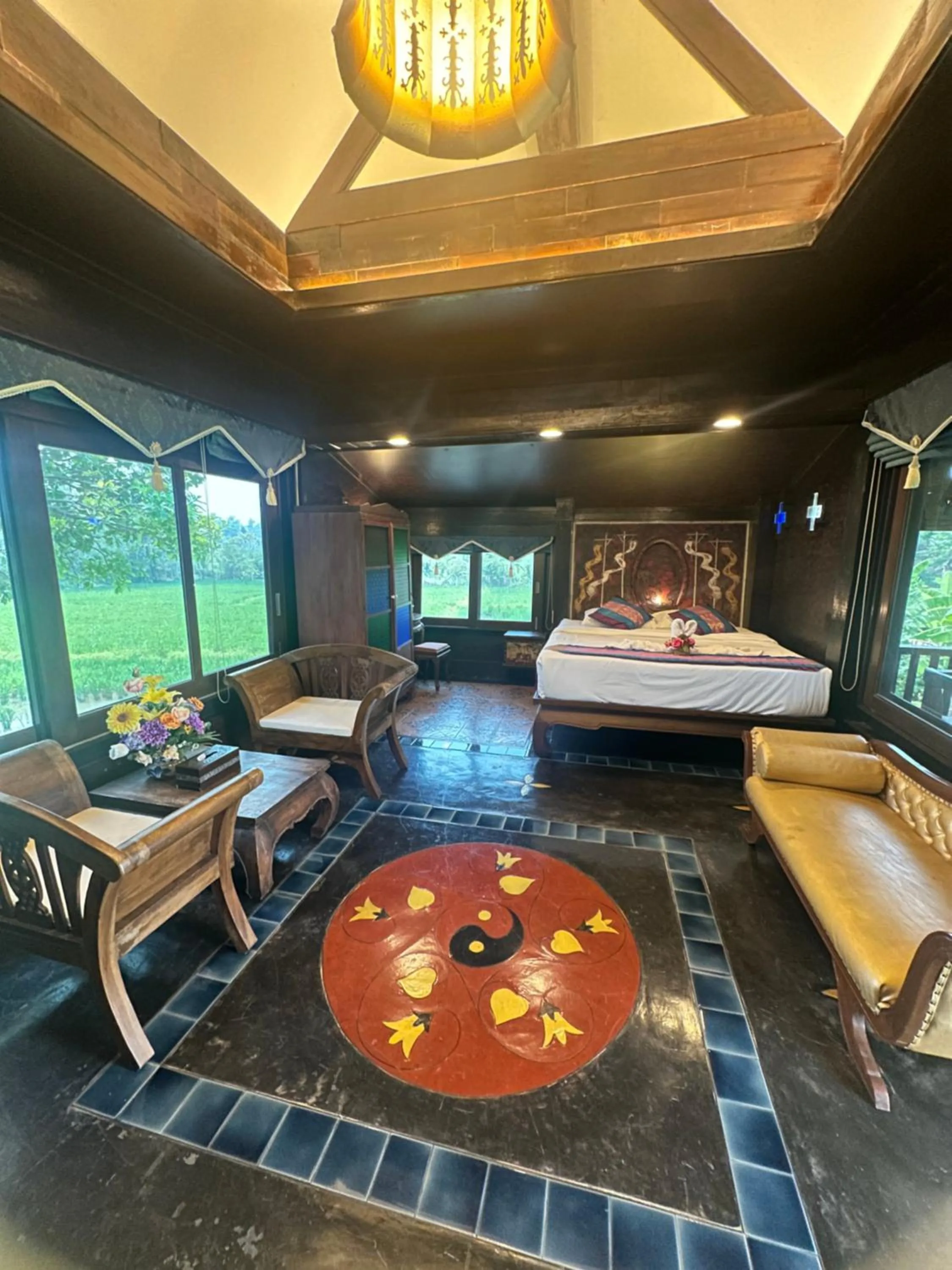 Bed in Bantunglom Resort