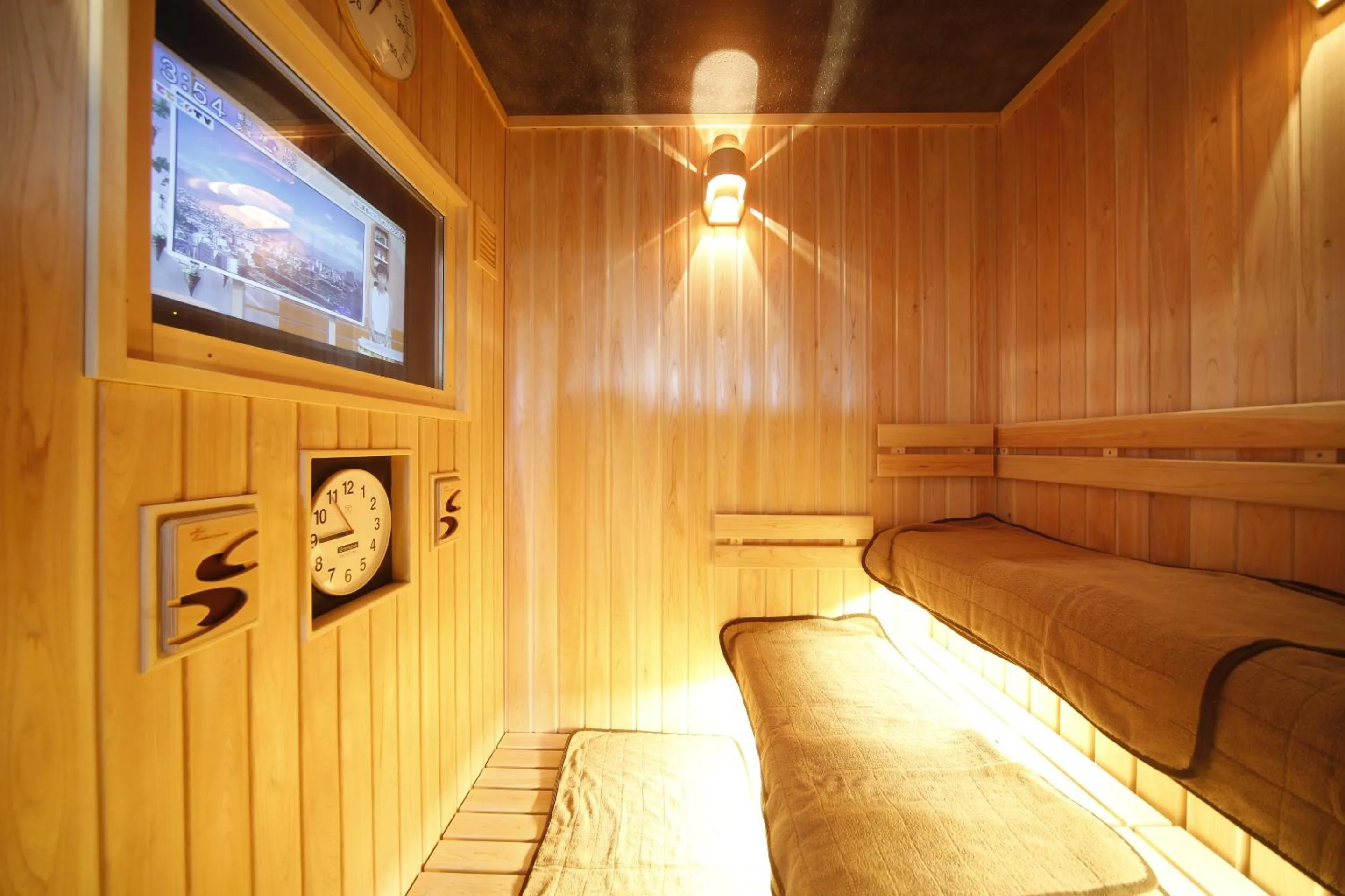 Sauna in Natural Hot Spring Shoun no Yu Dormy Inn Kofu Marunouchi