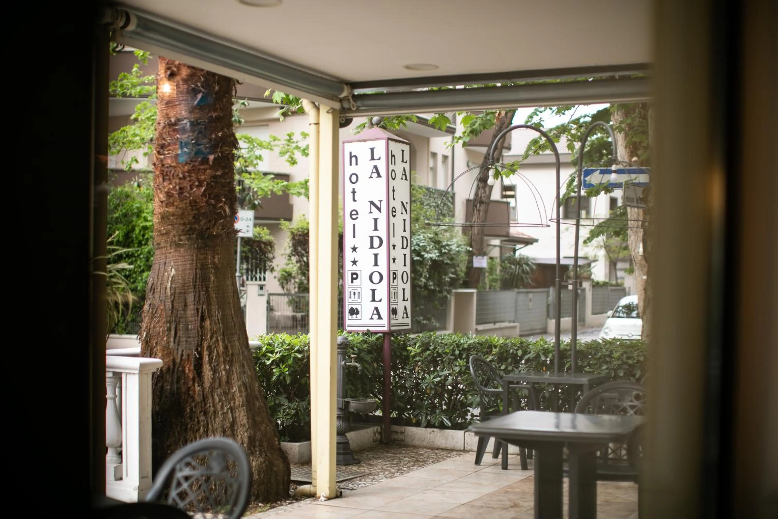 Property building in Hotel La Nidiola