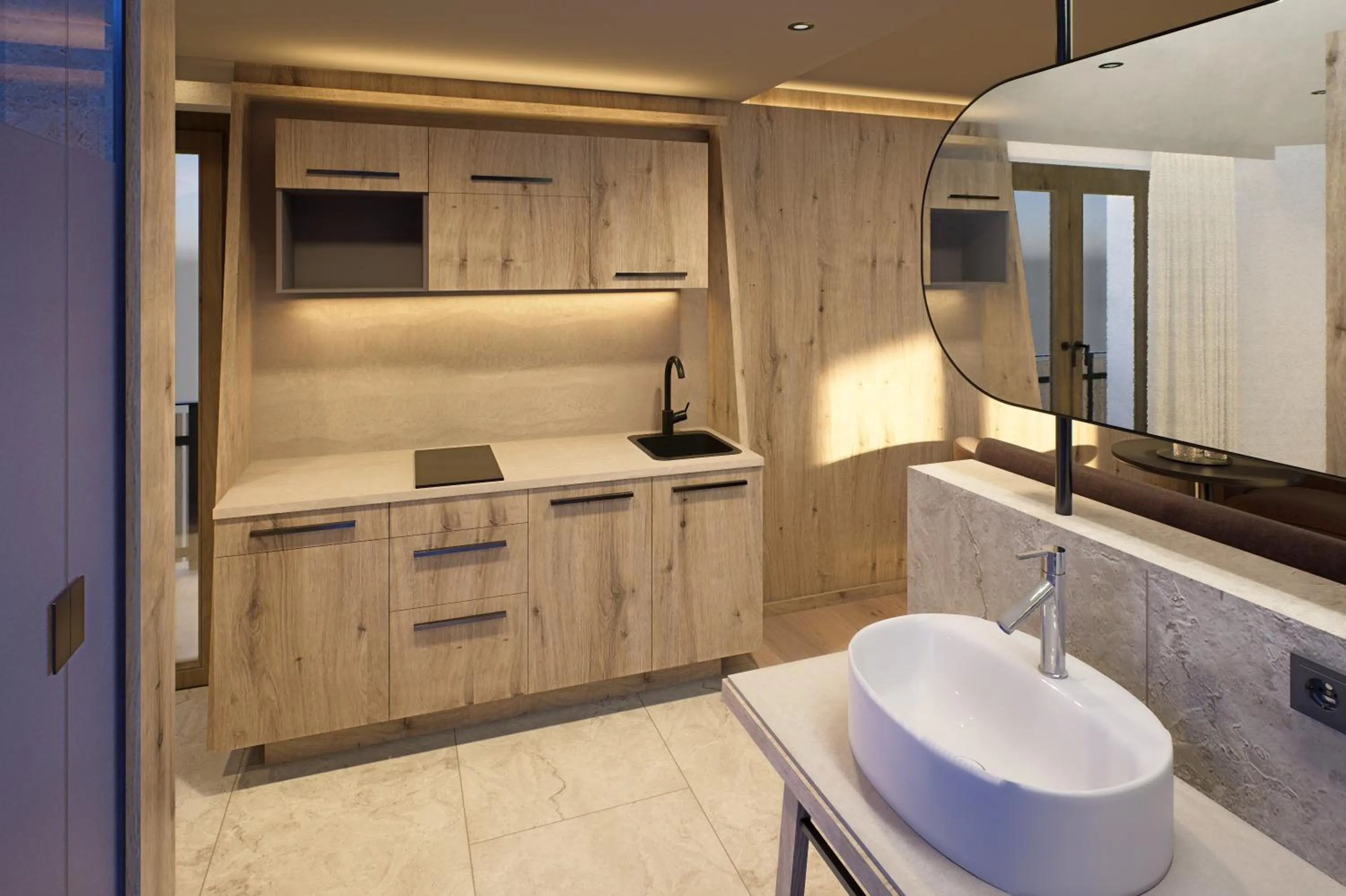 Photo of the whole room in Hotel Alpina Sölden - Adults Only