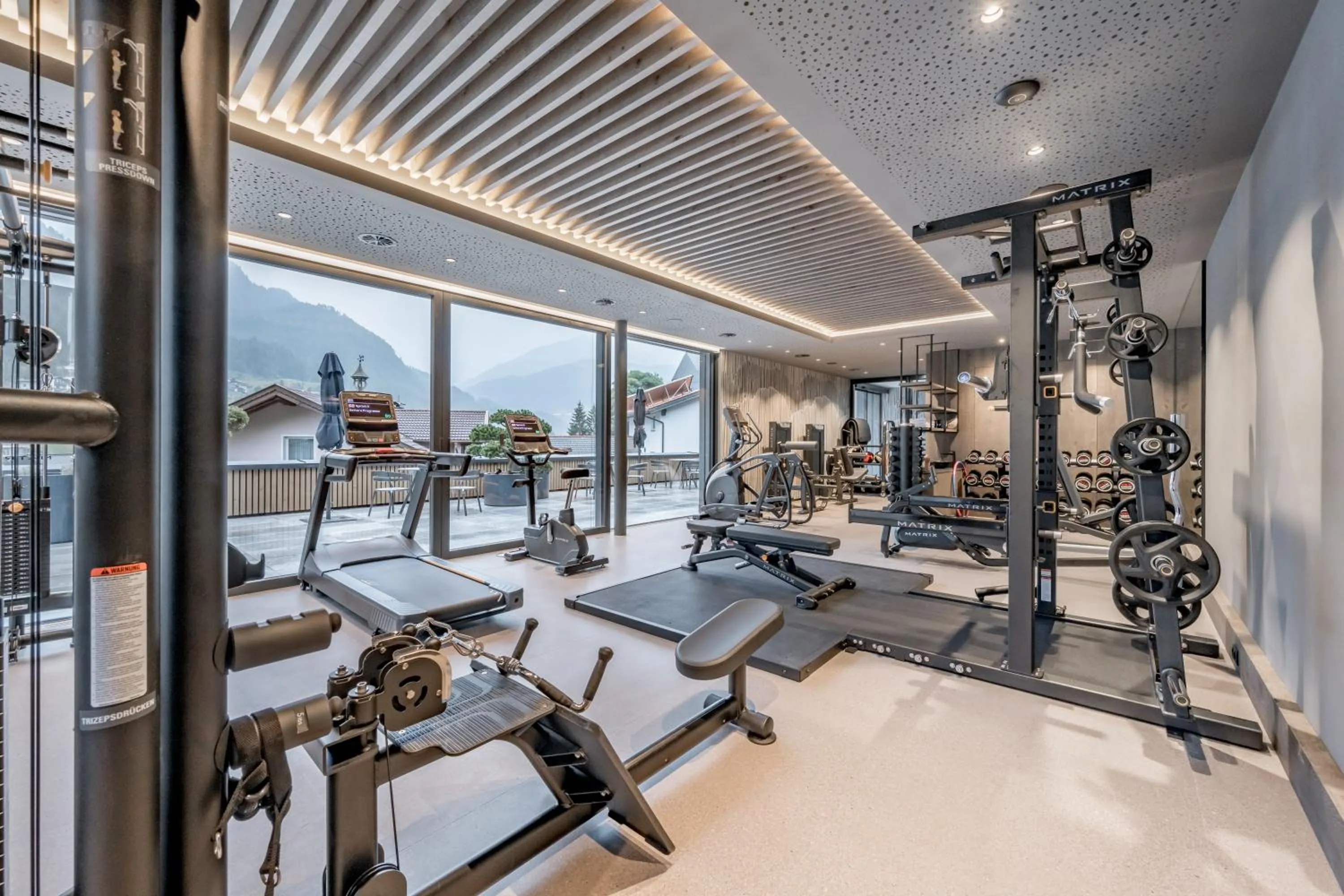 Fitness centre/facilities in Hotel Alpina Sölden - Adults Only
