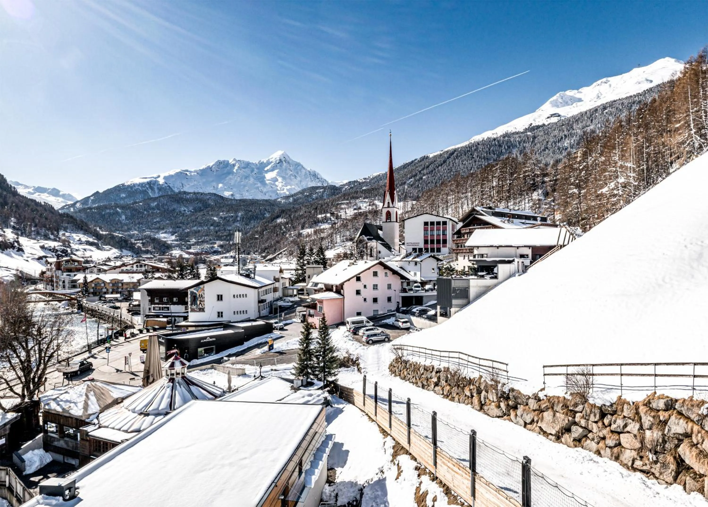 Natural landscape in Hotel Alpina Sölden - Adults Only