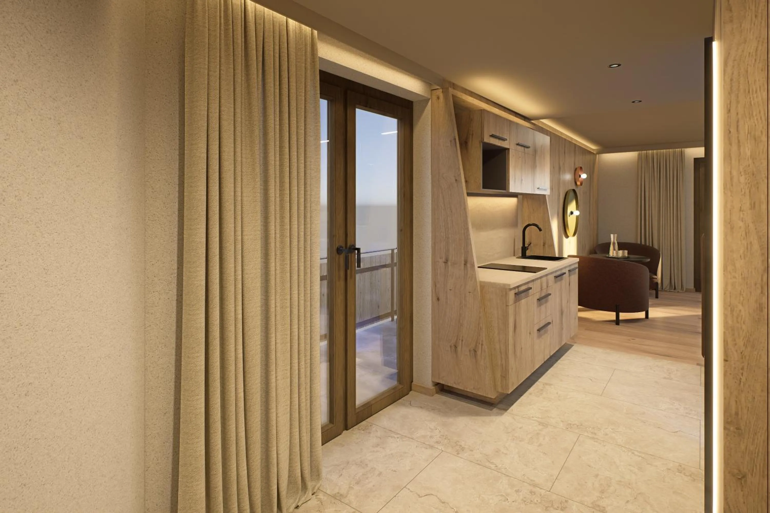 Photo of the whole room, Bed in Hotel Alpina Sölden - Adults Only