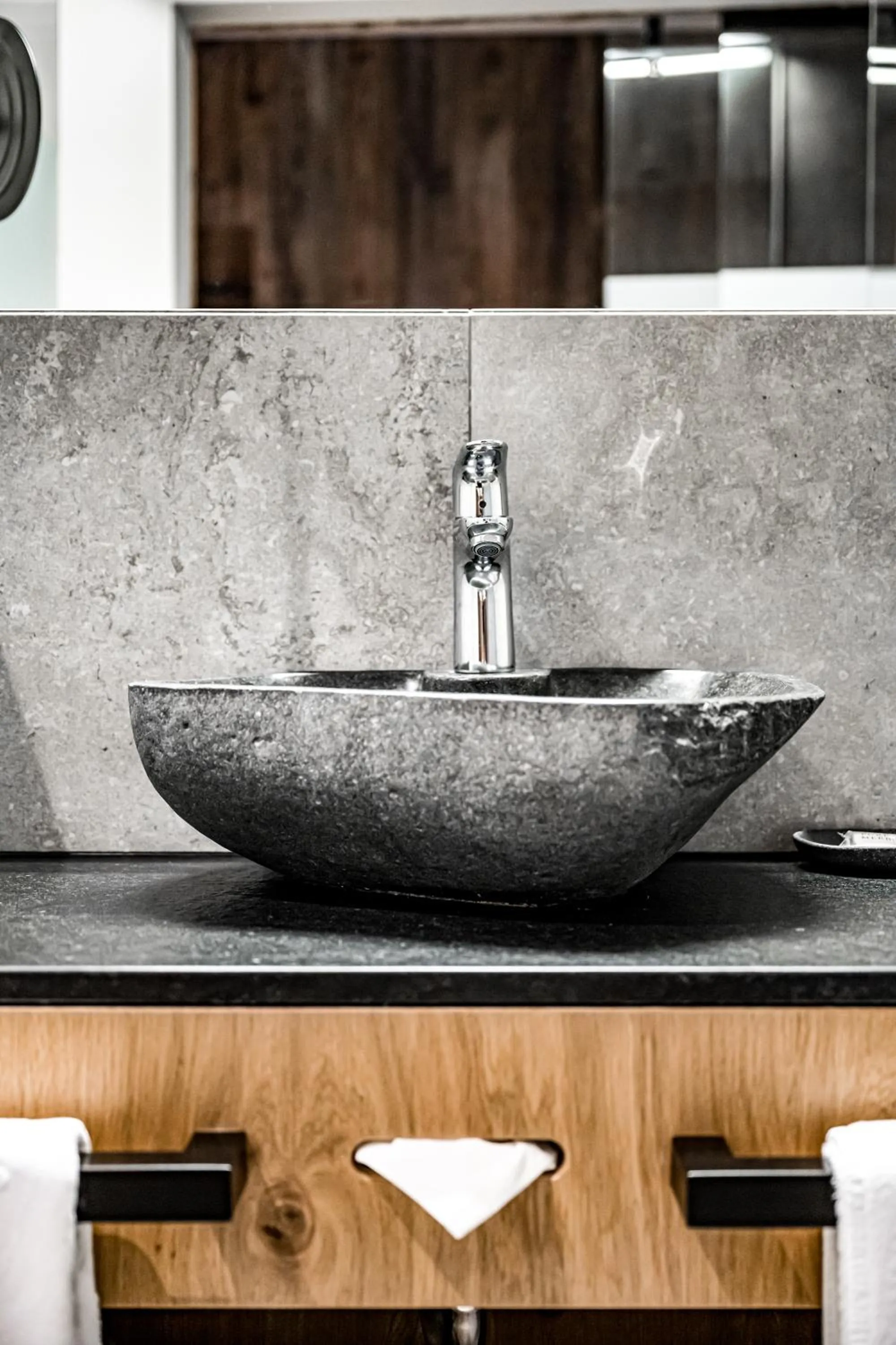 Bathroom in Hotel Alpina Sölden - Adults Only