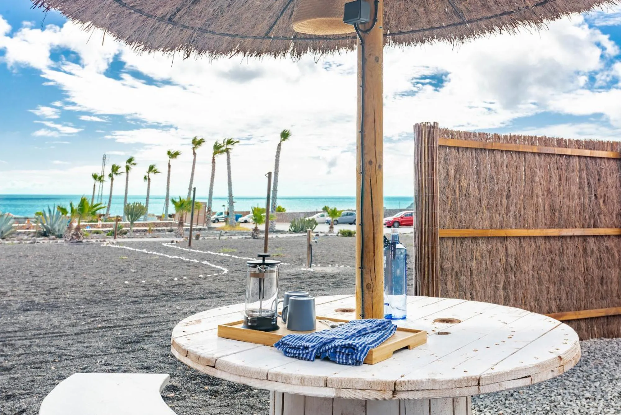 Natural landscape in Finca De Arrieta Village - Yurts and Stone Cottages - Shared Pool - Walking distance to Arrieta Beach - Off Grid