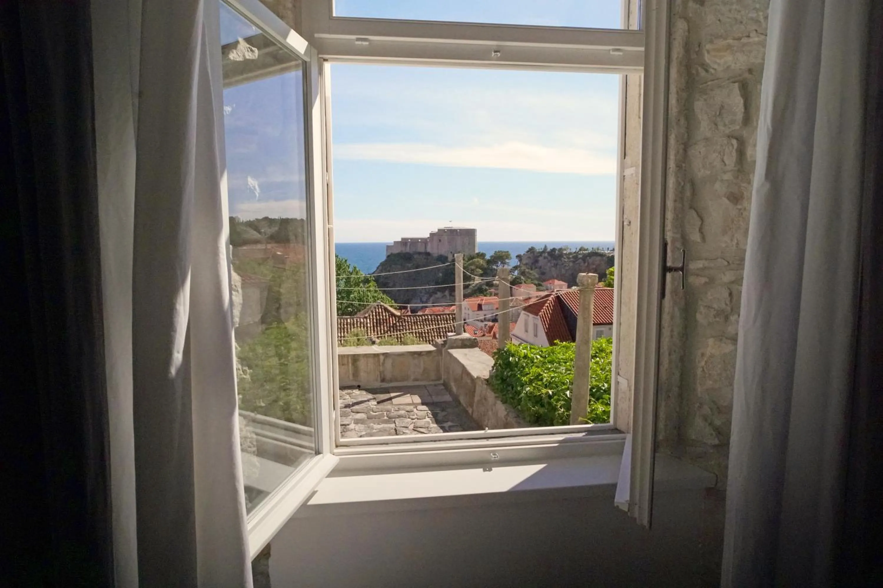 Sea view in Apartments Cava Dubrovnik