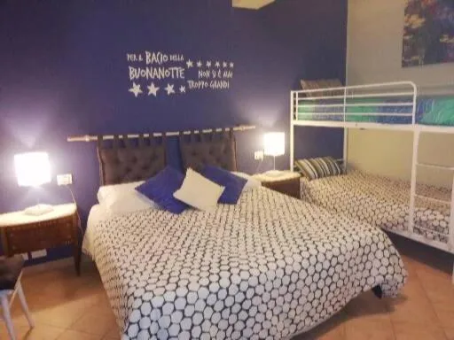 Bed in La Casa del Melograno