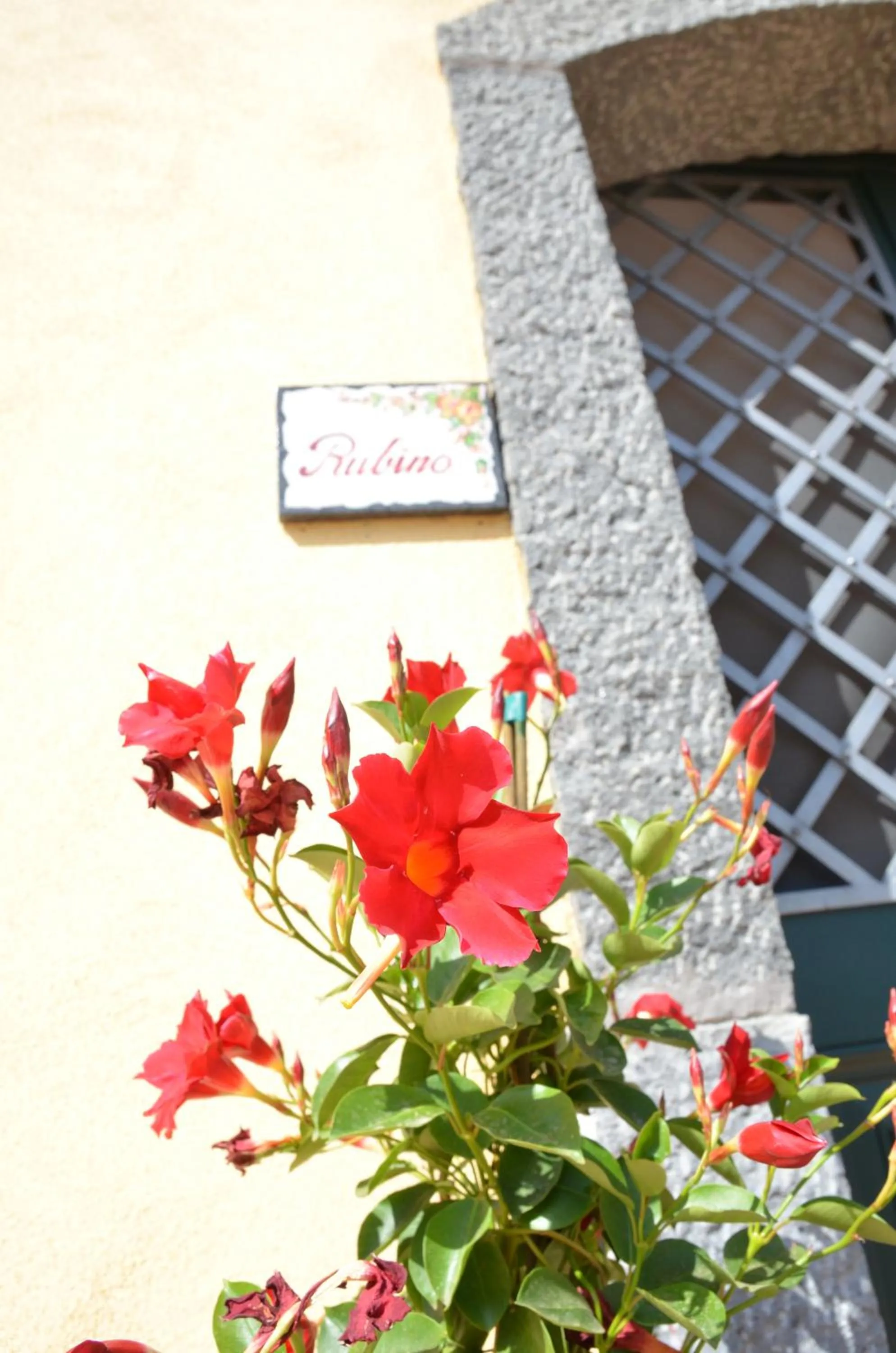 Decorative detail in La Casa del Melograno