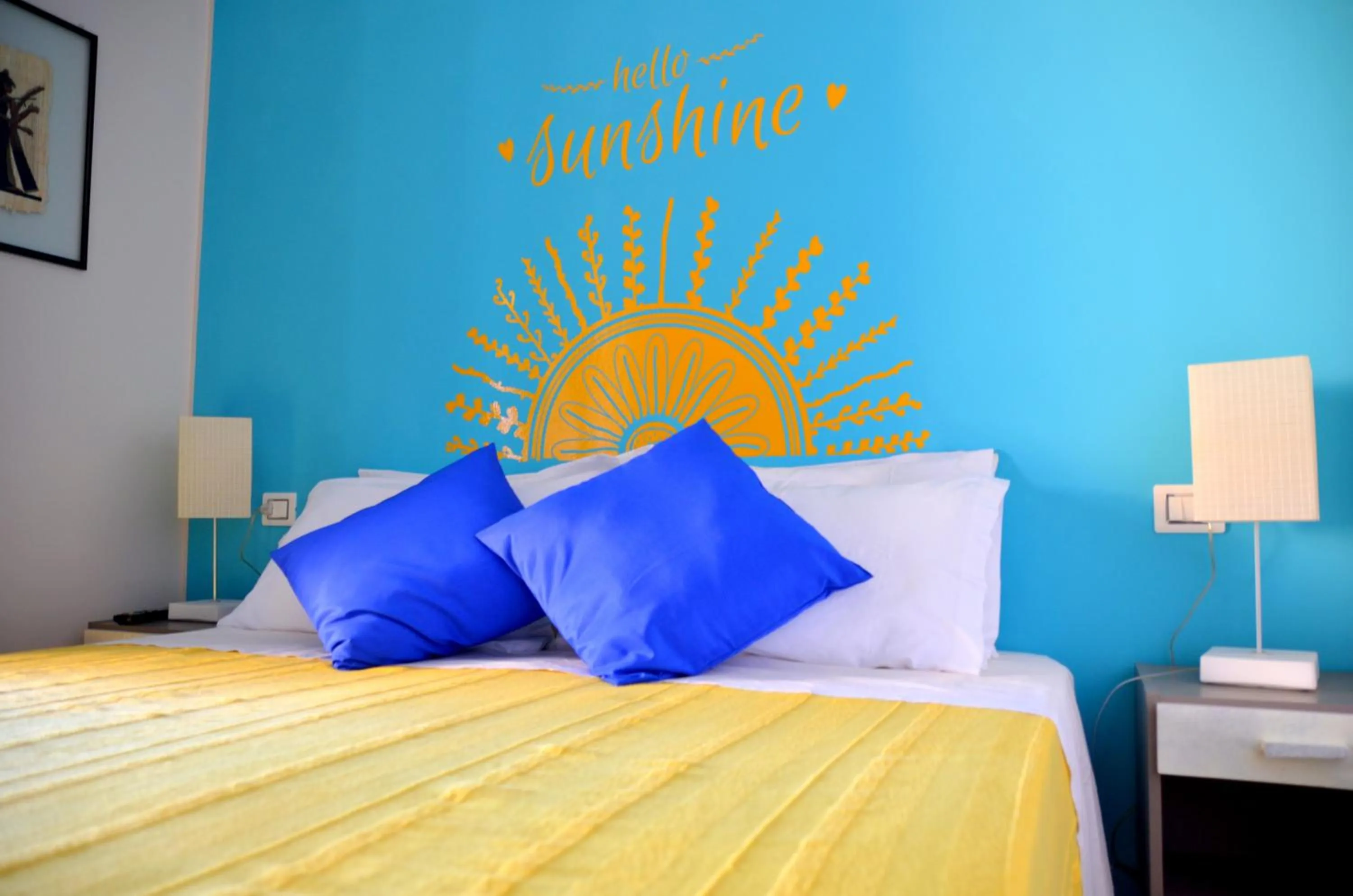 Bed in La Casa del Melograno