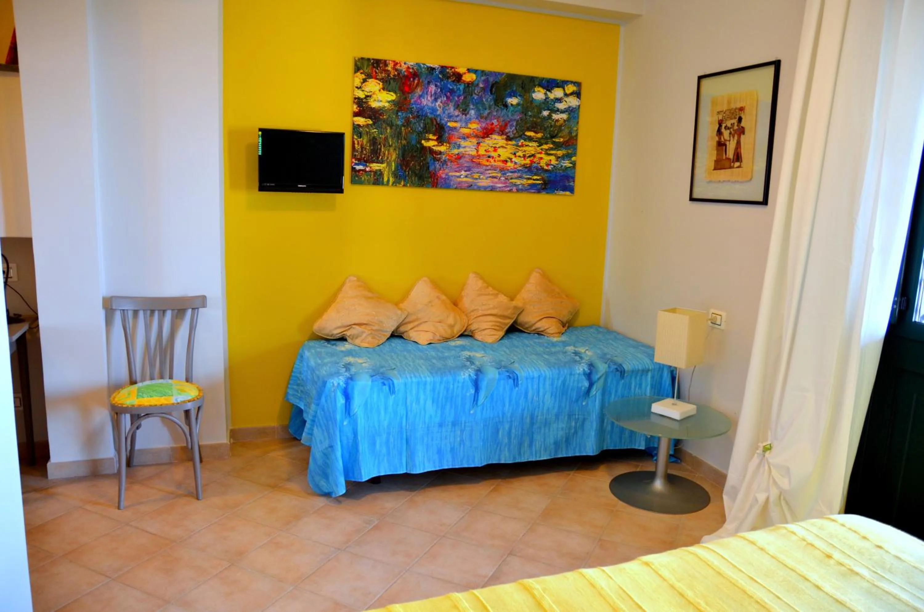 Bed in La Casa del Melograno