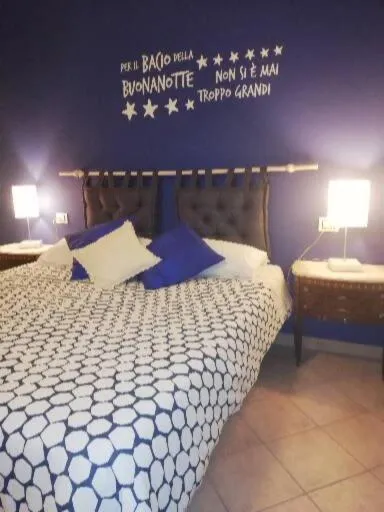 Bed in La Casa del Melograno