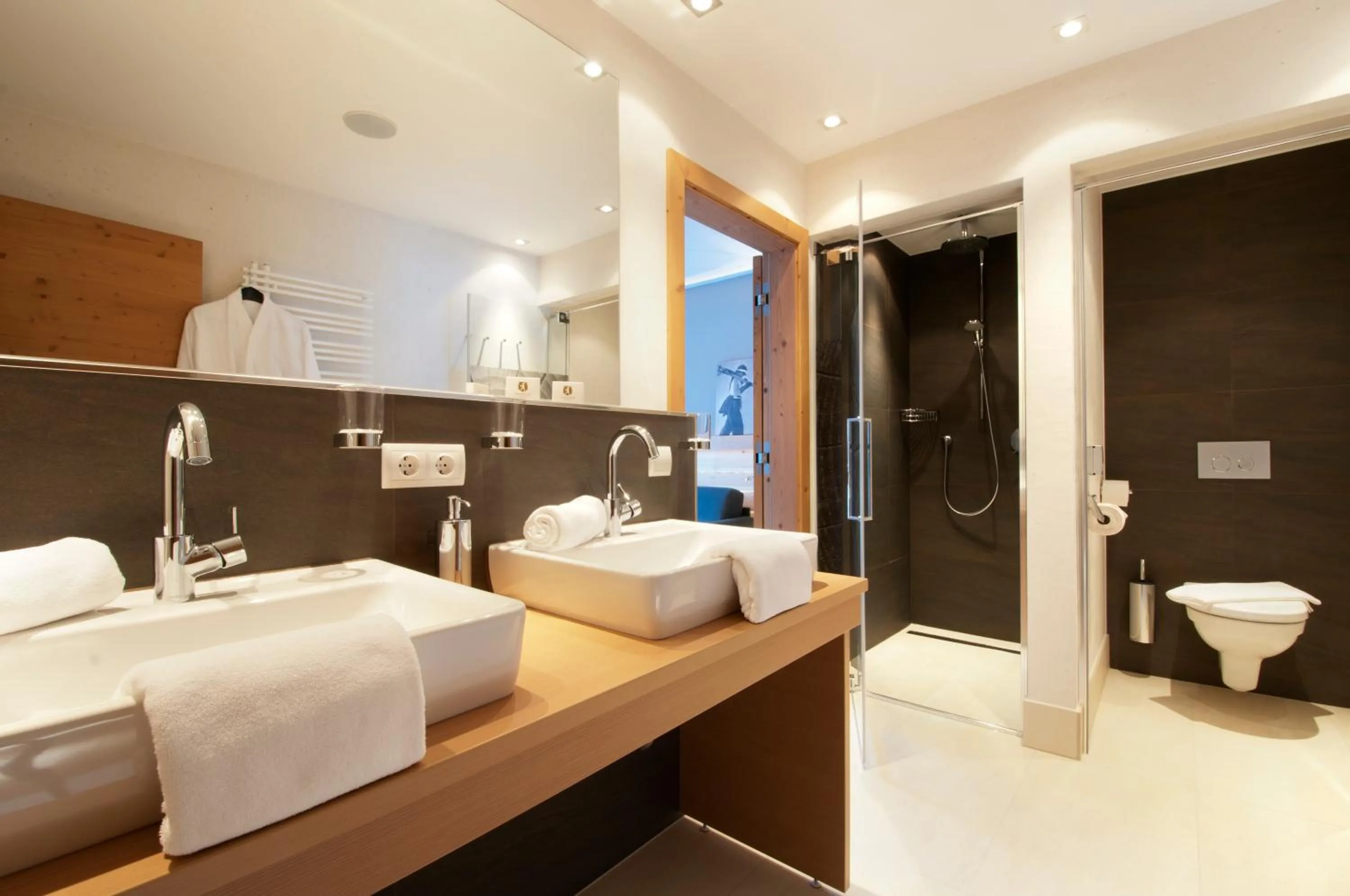 Bathroom in Hotel Hasenauer 4 Sterne Superior